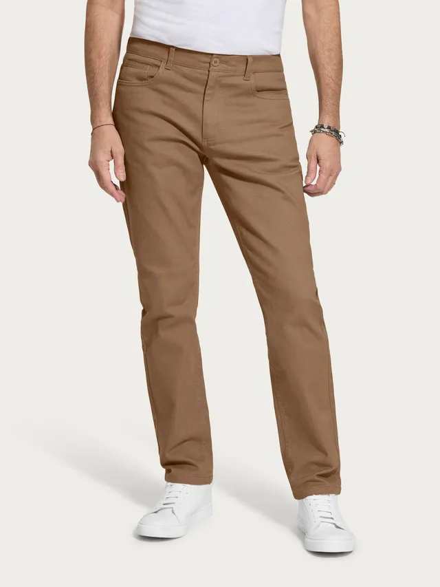Ragno 5 tasche pantalone uomo Tiger's Eye cotone