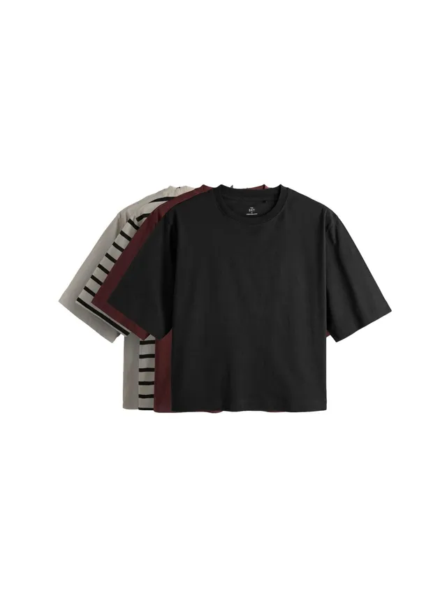 Next The Set t-shirt pesanti donna confezione 4 pezzi cotone