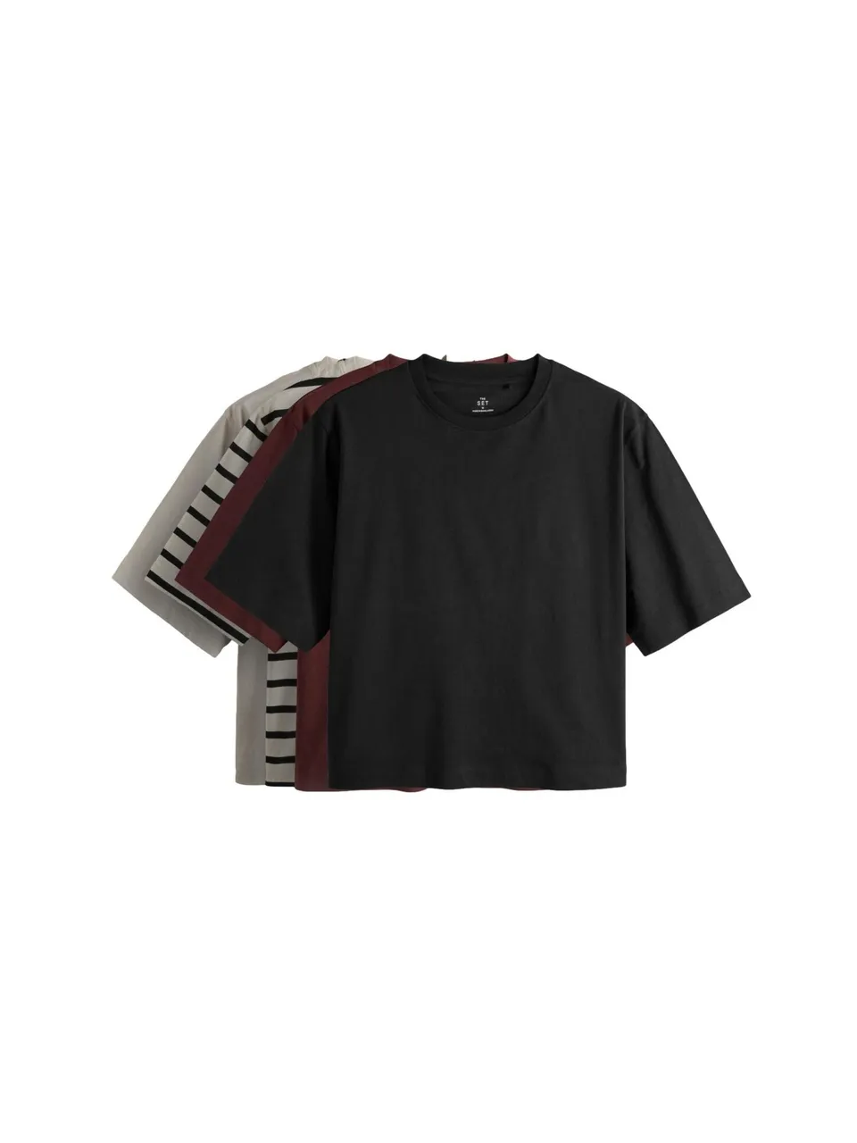 Next The Set t-shirt pesanti donna confezione 4 pezzi cotone