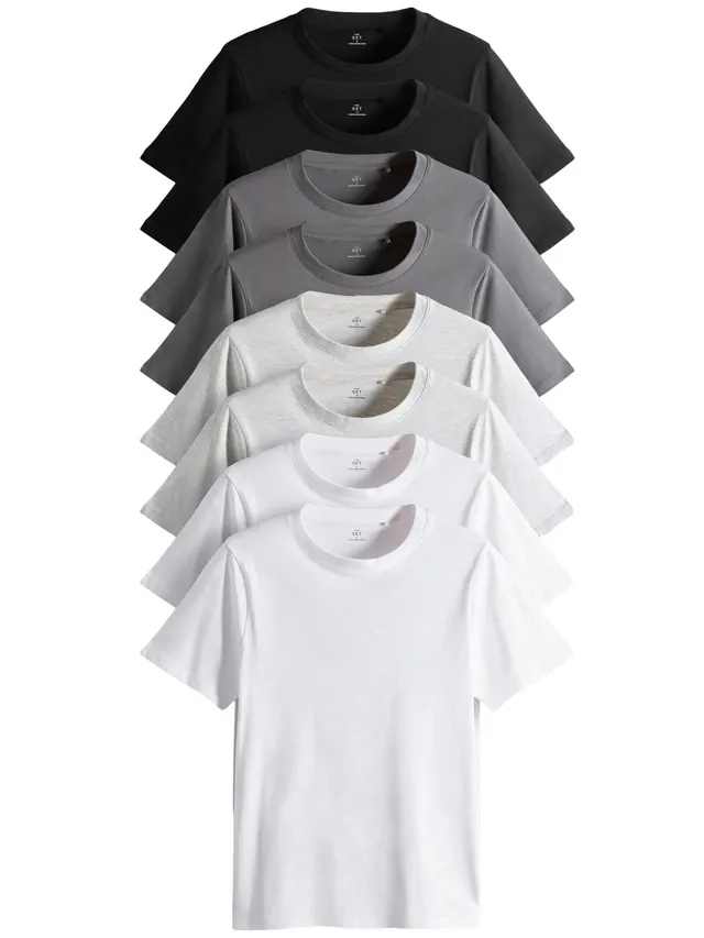 Geo Next The Set t-shirt slim maniche corte uomo confezione da 8