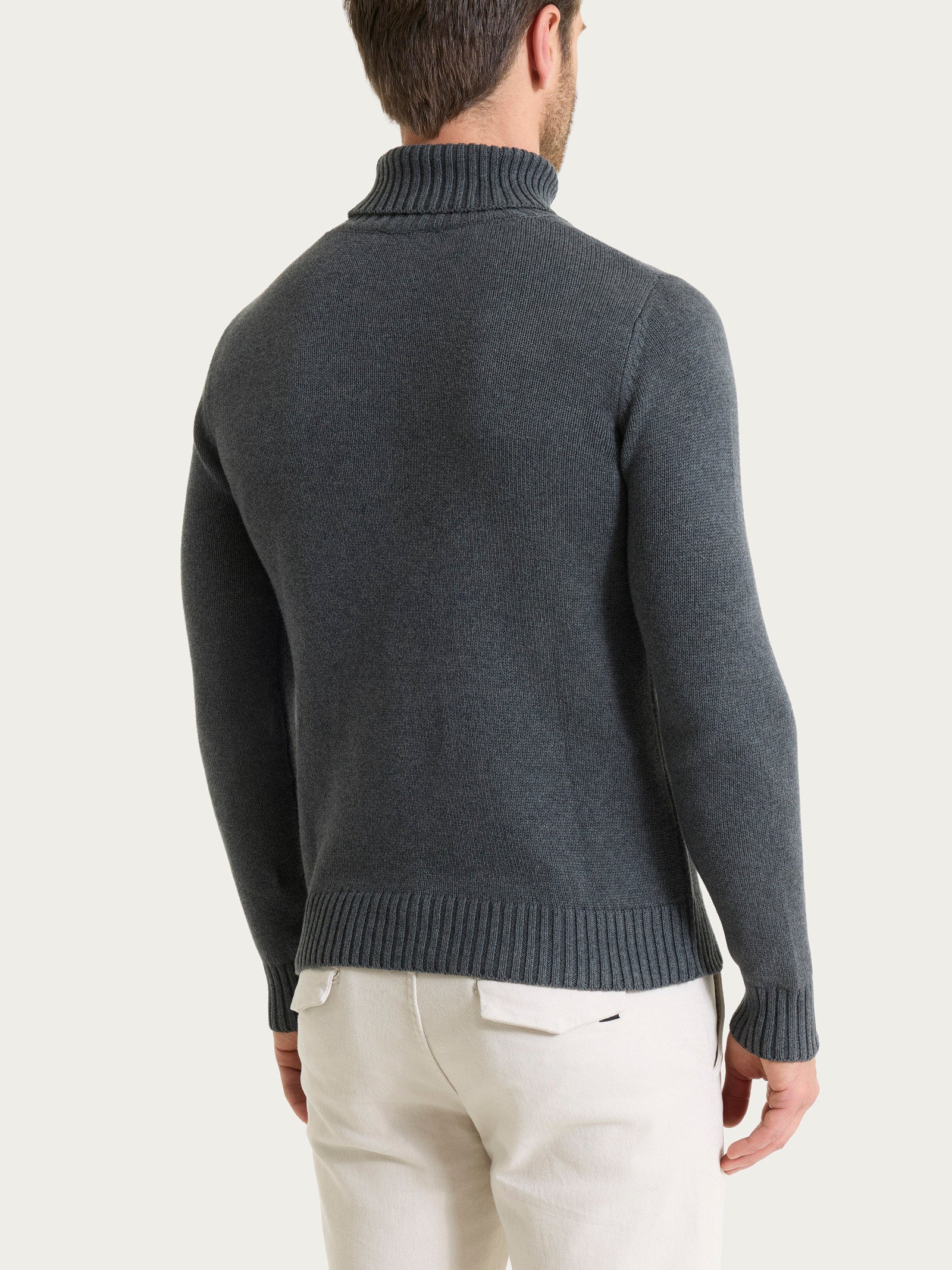 Ragno Winter Cotton lupetto puro cotone ardesia mel