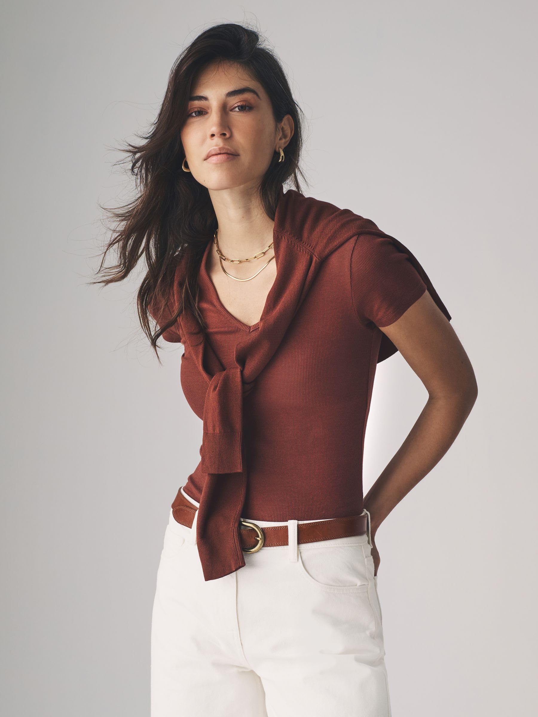 Geo Next The Set t-shirt coste maniche corte 5 pezzi cotone