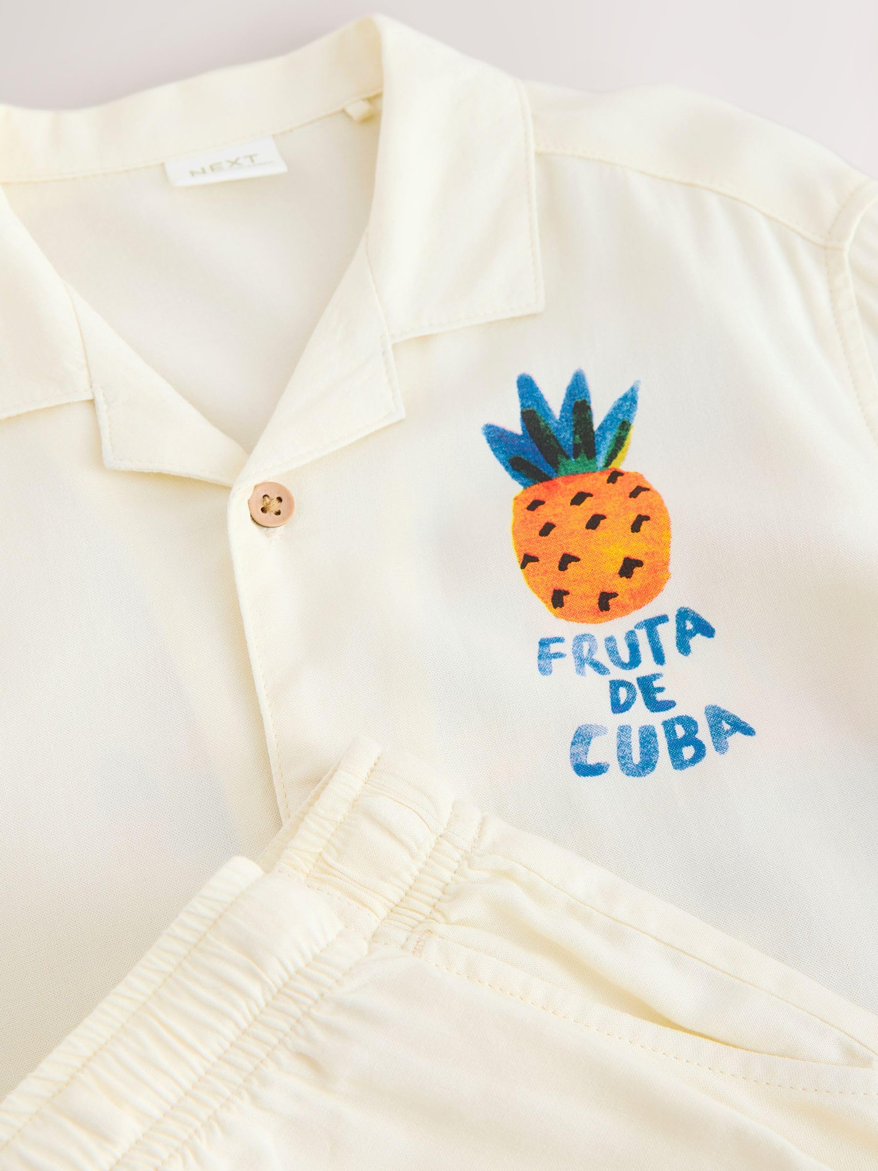 NEXT completo camicia shorts ragazzo 128-134