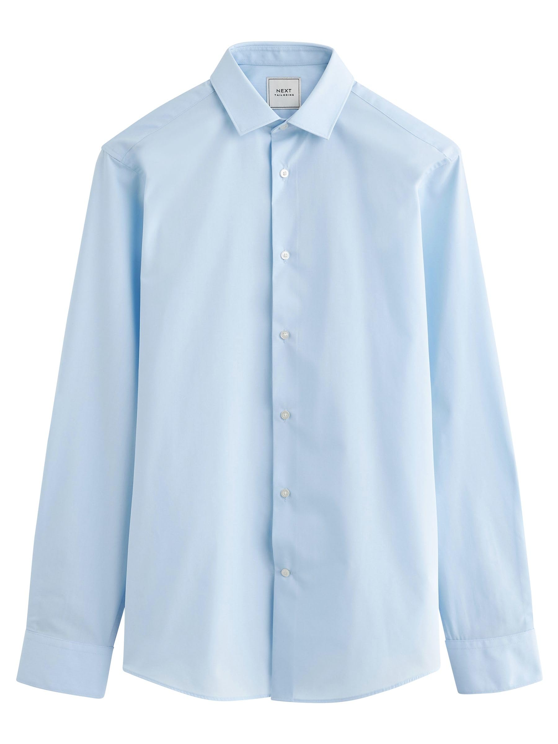 NEXT Camicia Easy-Care Attillata Uomo Misto Cotone