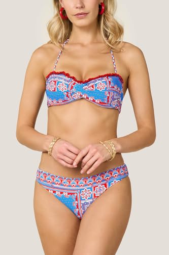 Goldenpoint Bandana Top Bikini Fascia Imbottito Multicolor