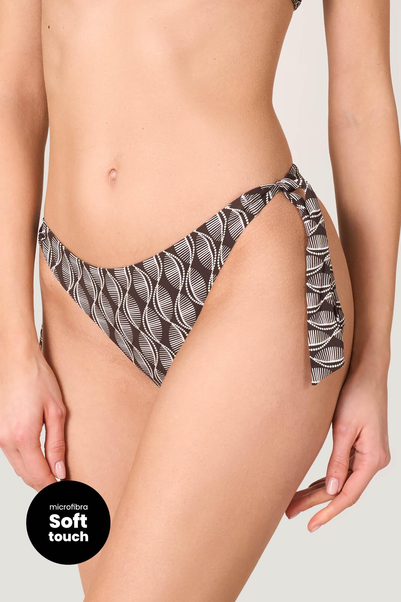 Goldenpoint Seashell Slip Fiocchi Laterali Bikini Bicolore