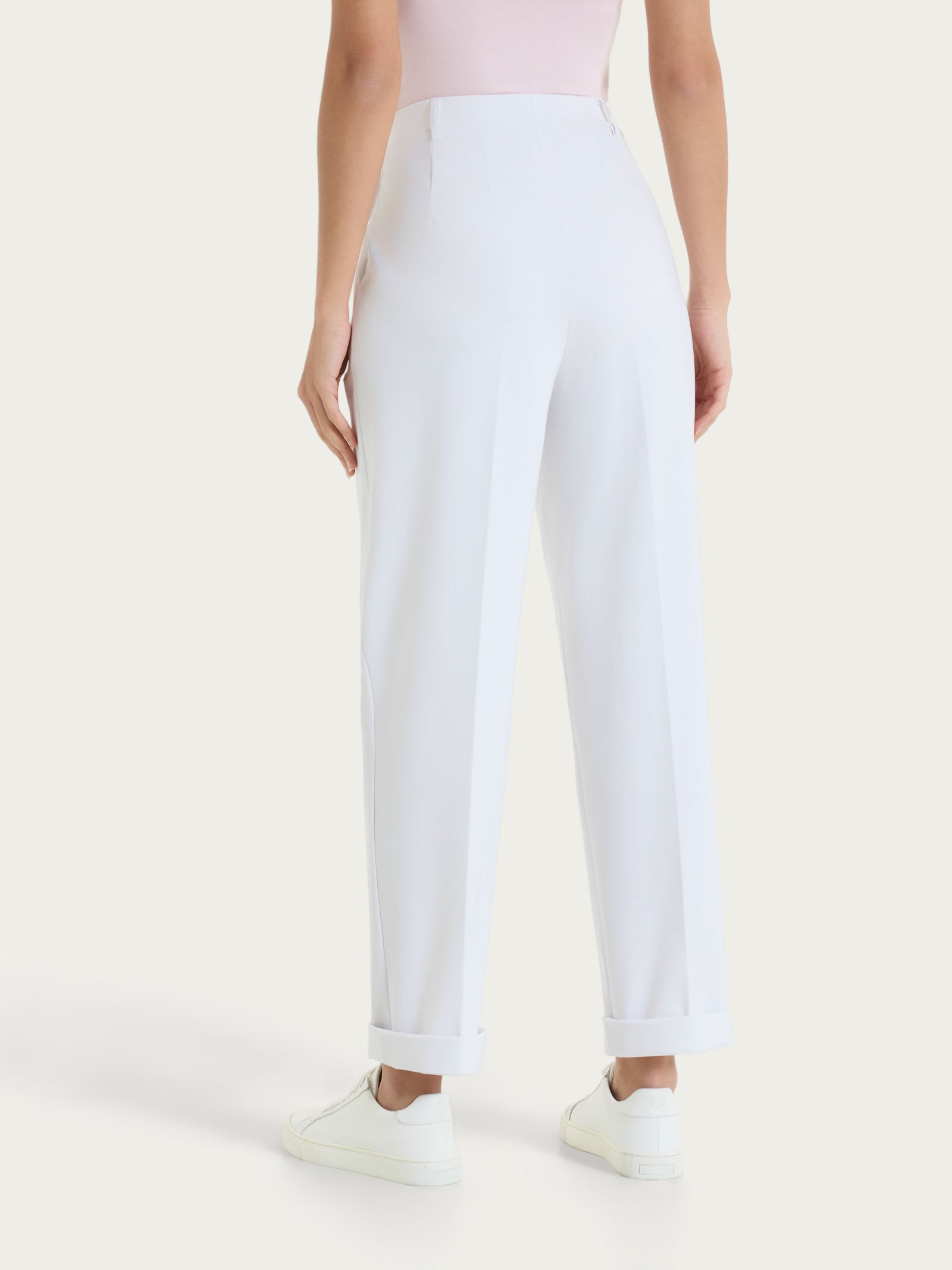 Ragno Compact Light Pantalone Carota Bianco leggero