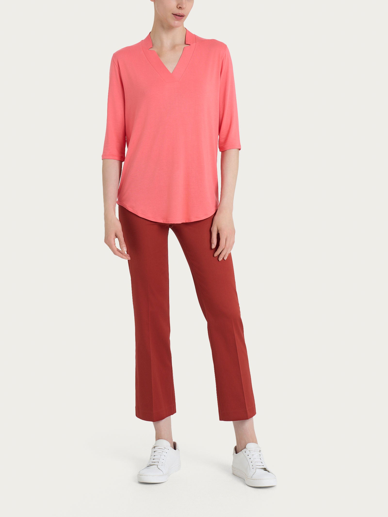 Ragno Viscosa Summer Maglietta Donna Dubarry Scollo V