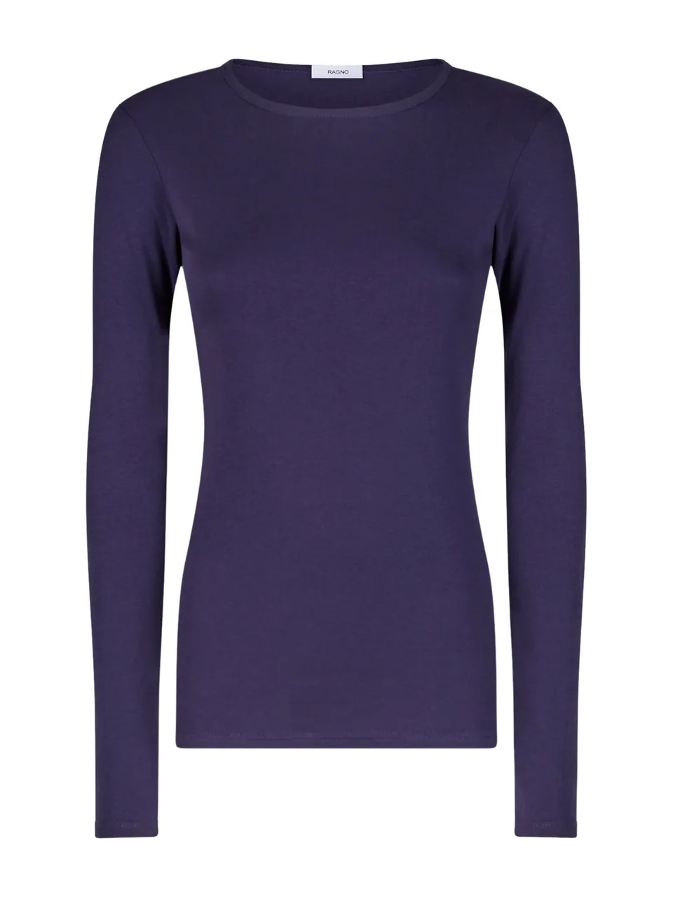 Ragno Thermo Cotton maglietta girocollo viola Ombra cotone