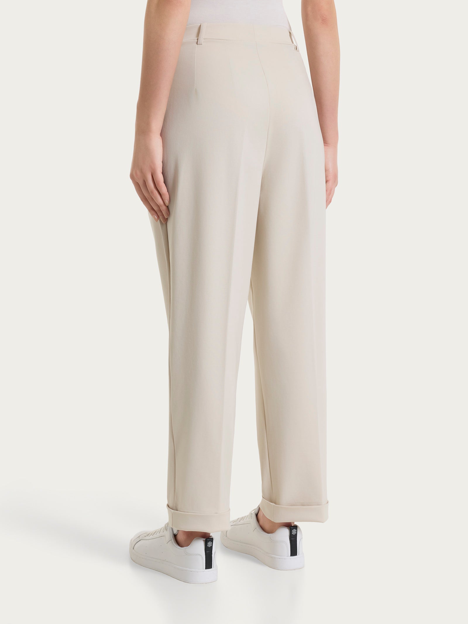 Ragno Compact Light Pantalone Donna Carota Champignon Elastico