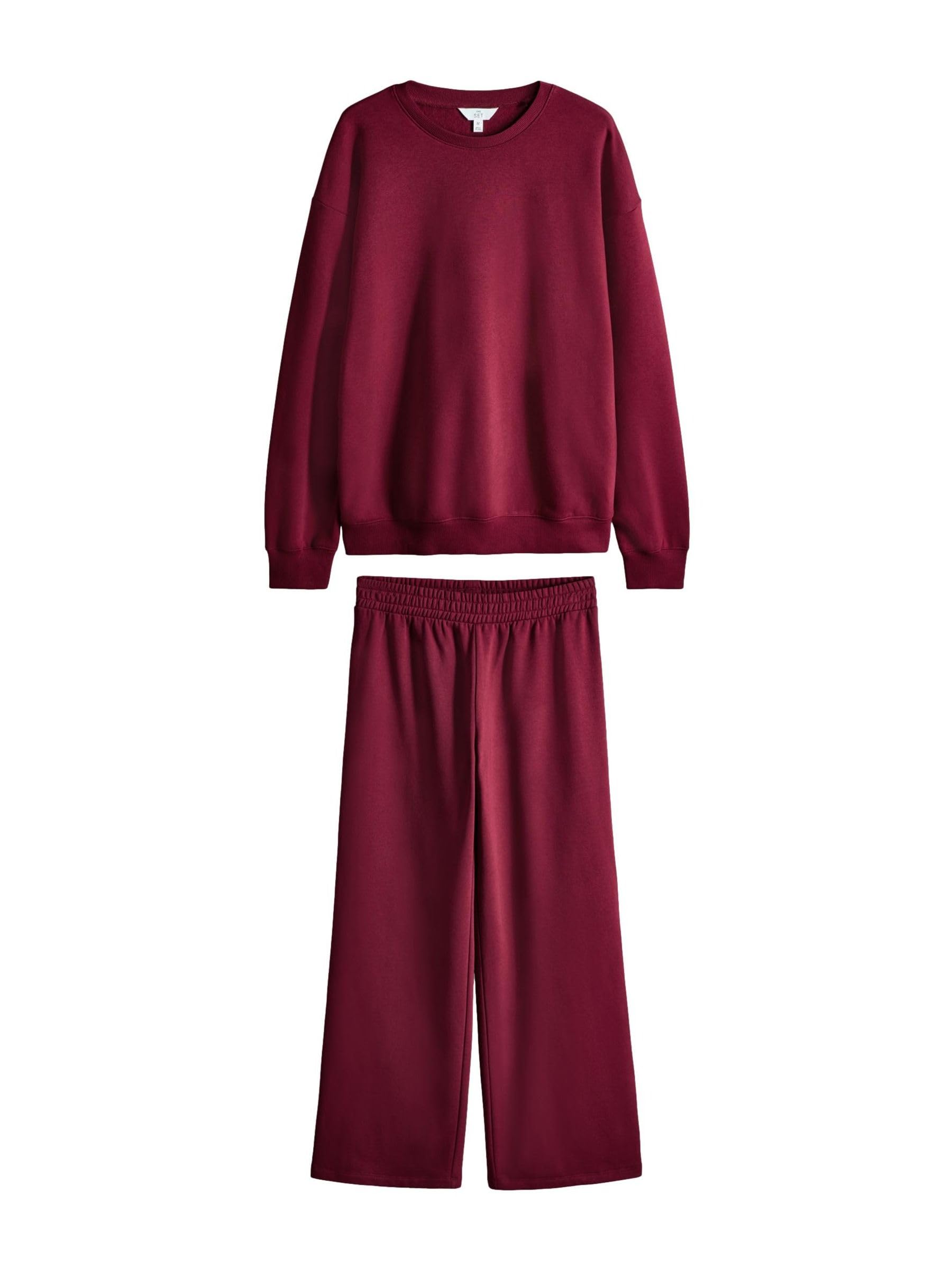 Next The Set Tuta Donna 2 Pezzi Felpa e Pantaloni Larga