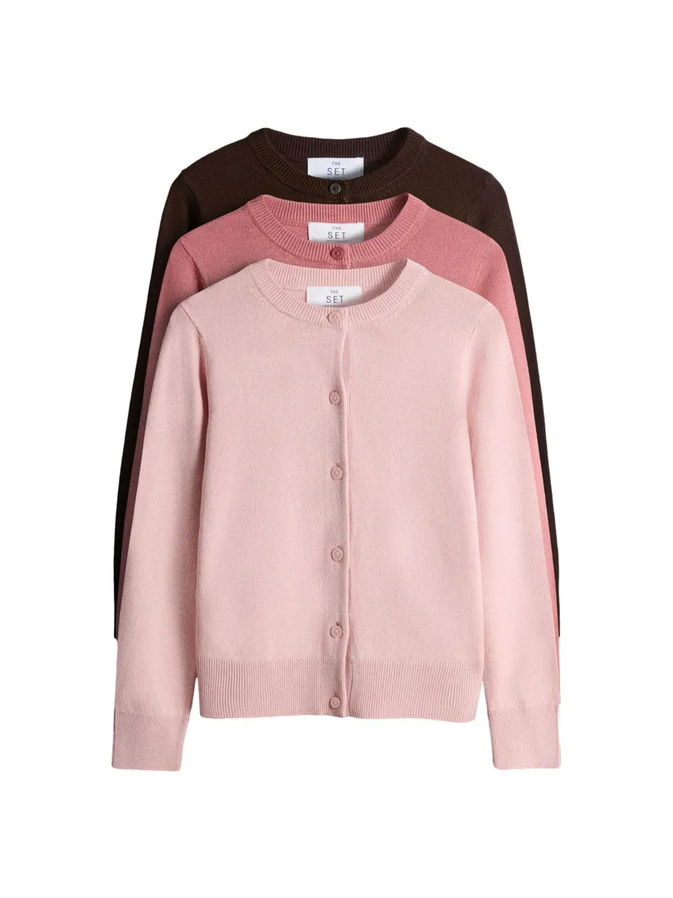 Next The Set cardigan bambina 3 pezzi in maglia