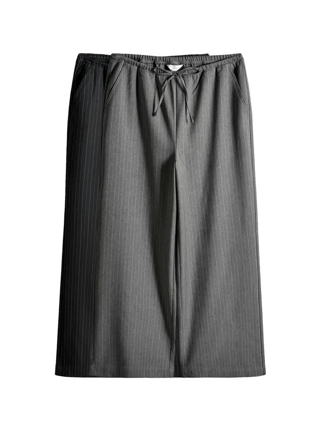 Next The Set pantaloni larghi a righe 2 pezzi