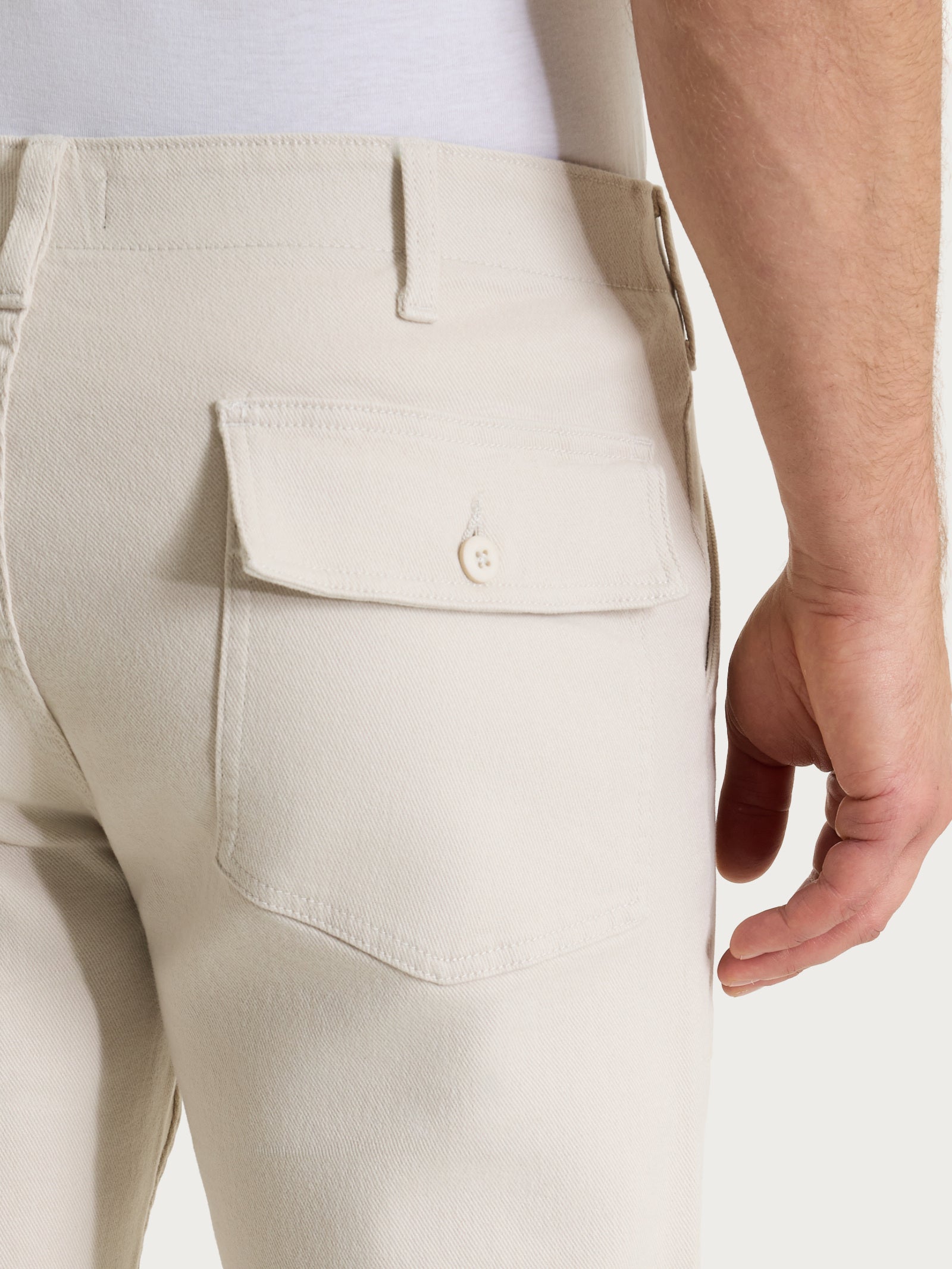 Ragno Explorer Pantalone Twill Cotone Champignon