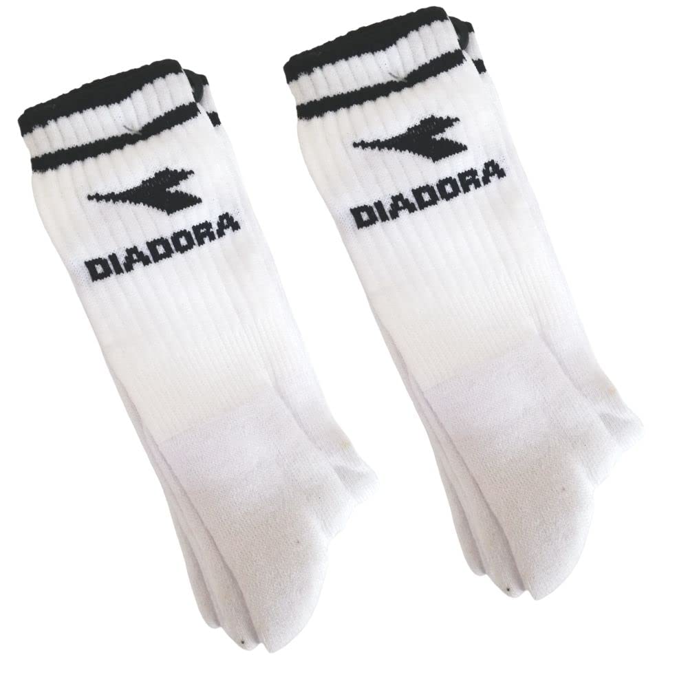 Diadora calzini paddle tennis spugna bianco 39-42 2 paia