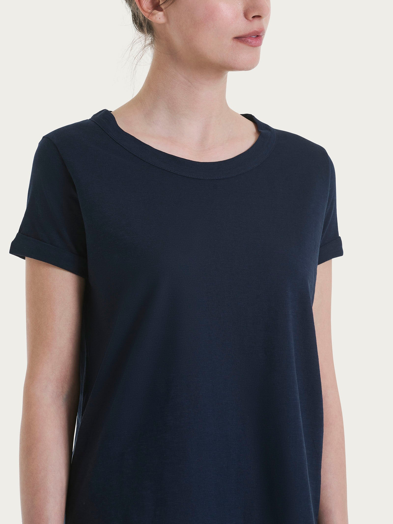 Ragno Revolution t-shirt cotone slub Bleu