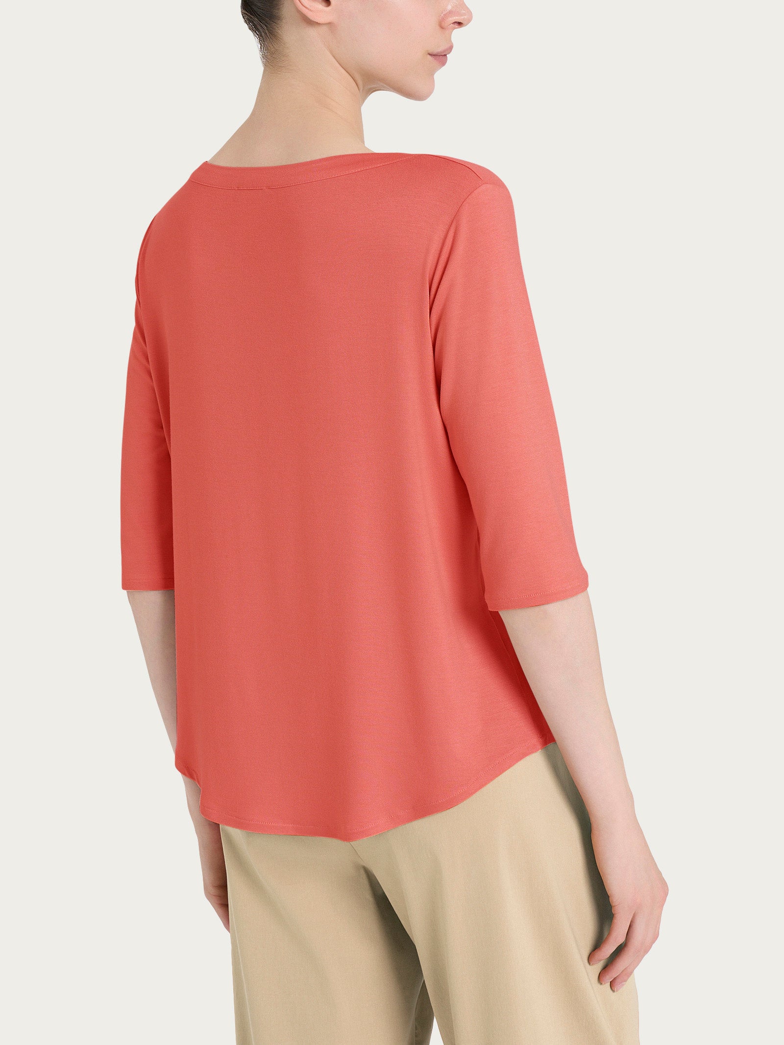 Ragno Maglietta Girocollo Viscosa Summer Dubarry 3/4