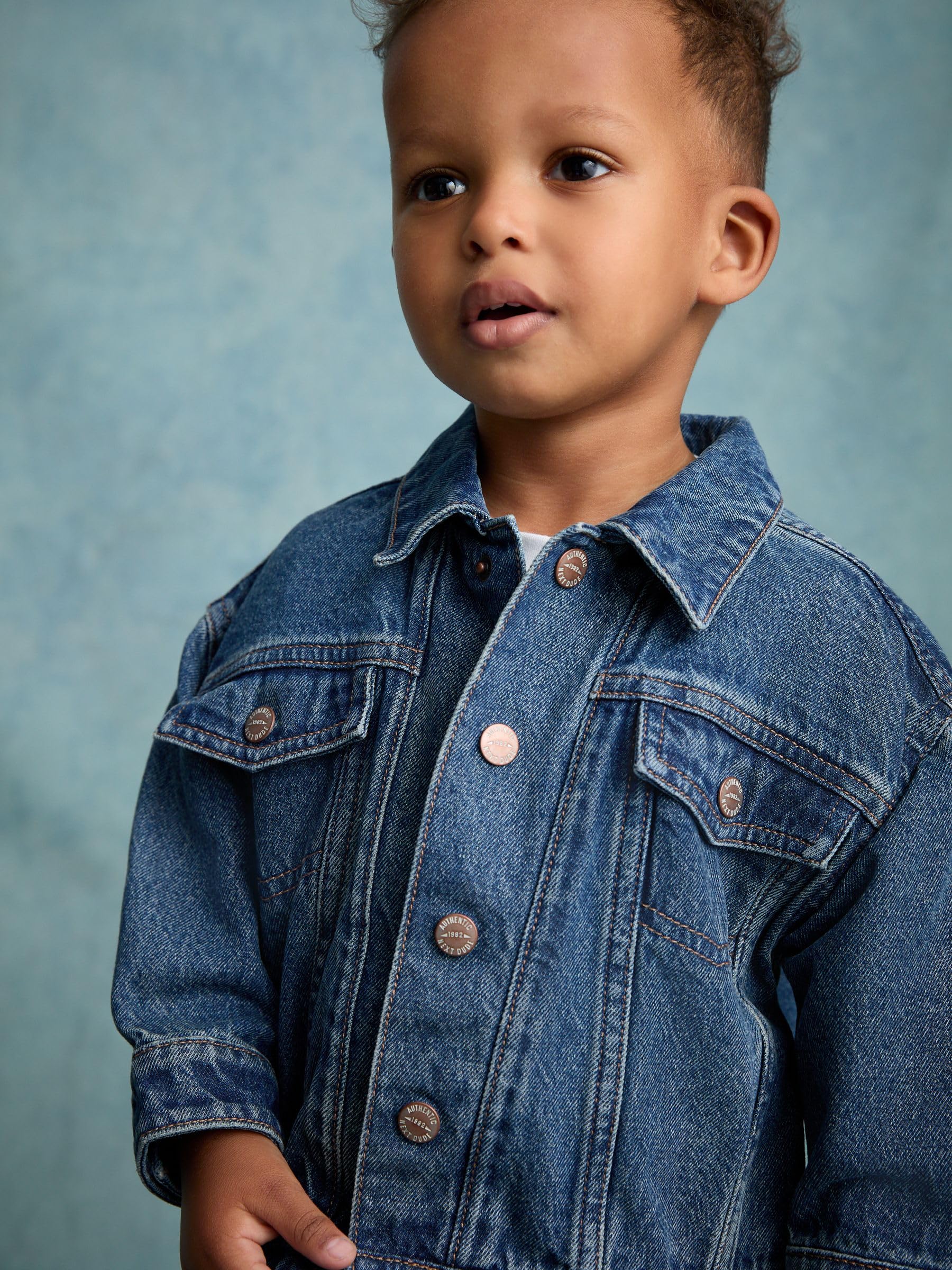Next giacca jeans bambino 100% cotone 18-24 mesi