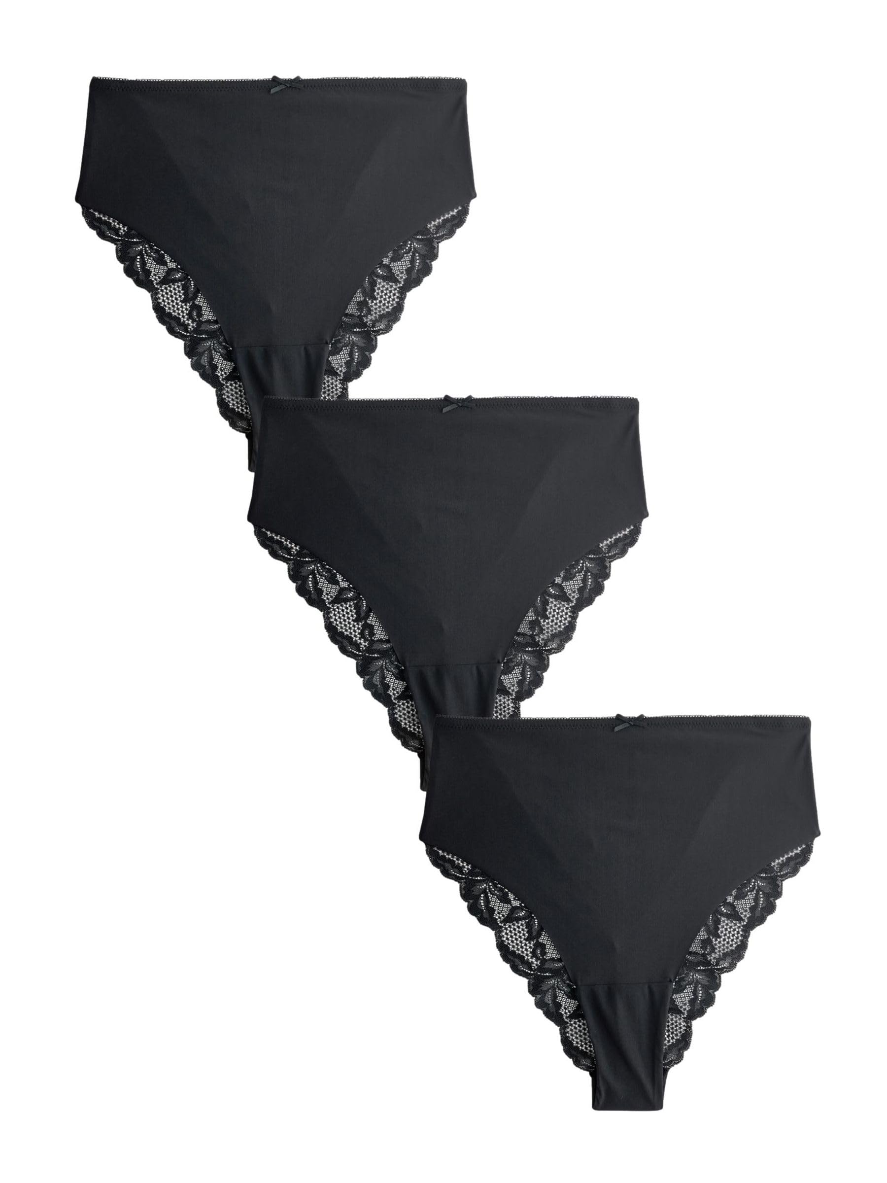 Next slip a vita alta donna in pizzo taglia 48 confezione 3 pz sgambati