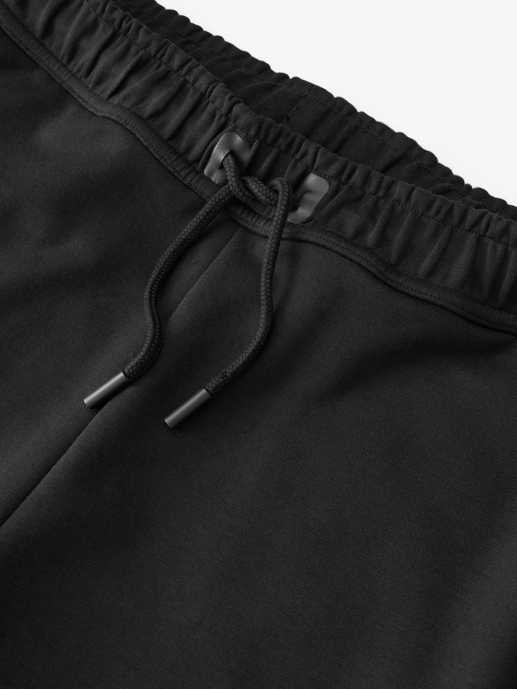 Next Pantaloni Jogging Uomo Athleisure Nero Taglia L