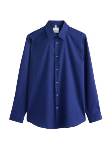 Next camicia elegante uomo regular cotone easy care