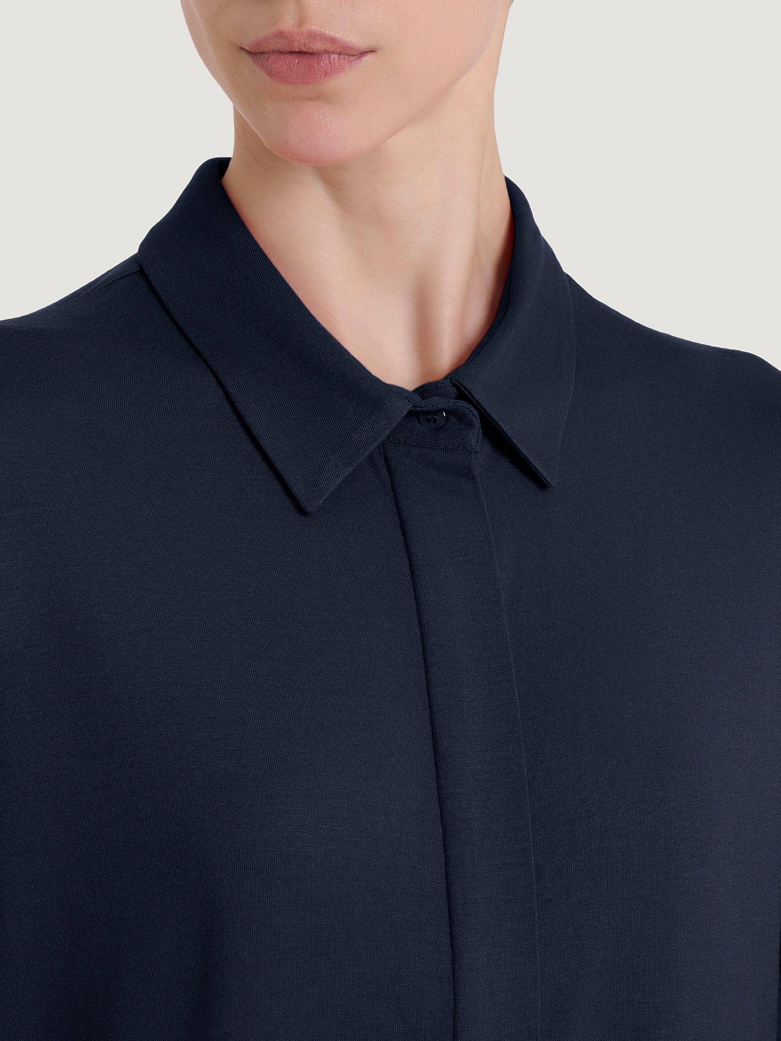 Ragno Viscosa Summer Camicia 3/4 blu viscosa elasticizzata