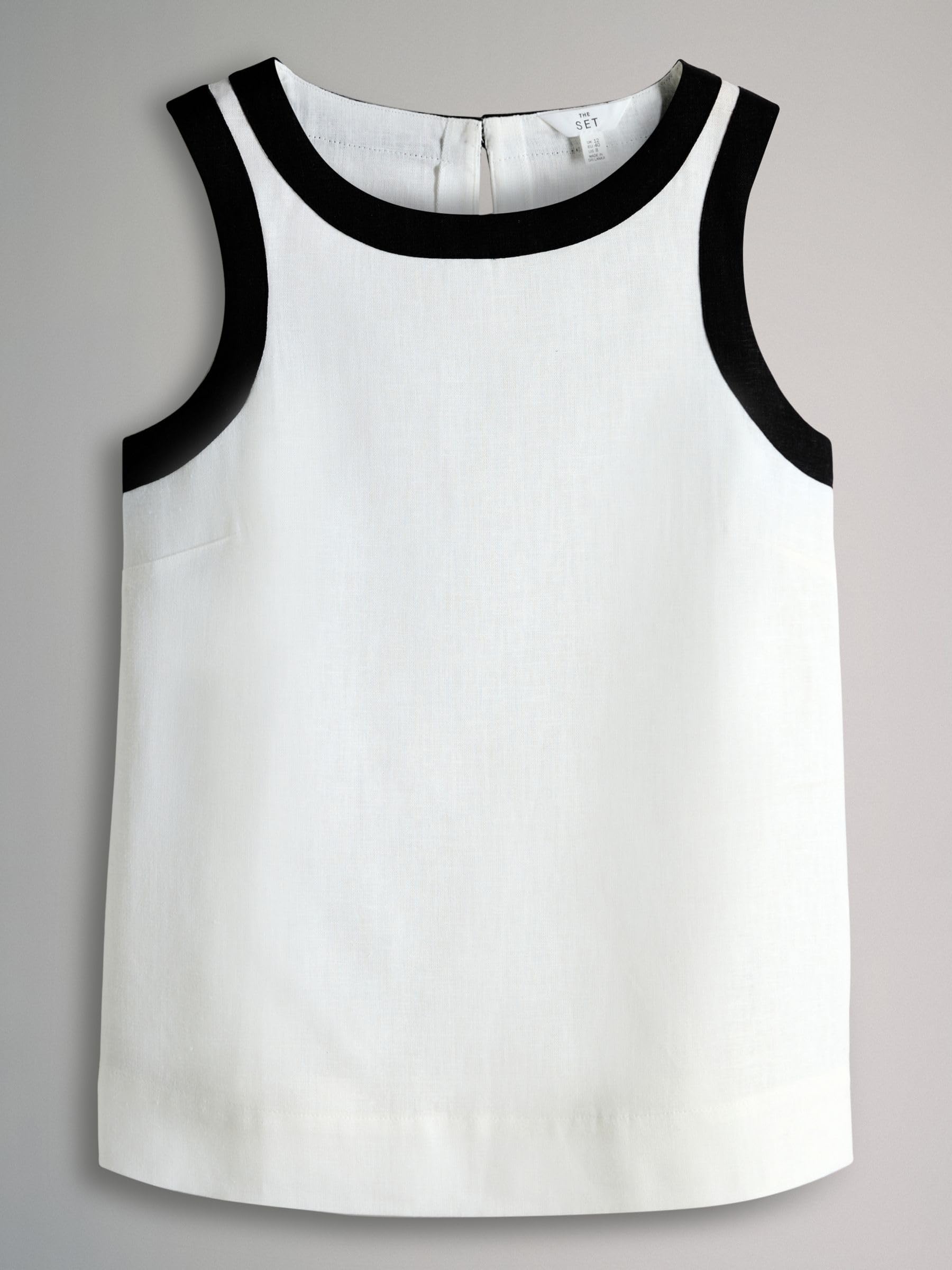 Next The Set Top Donna Confezione da 3 Misto Lino