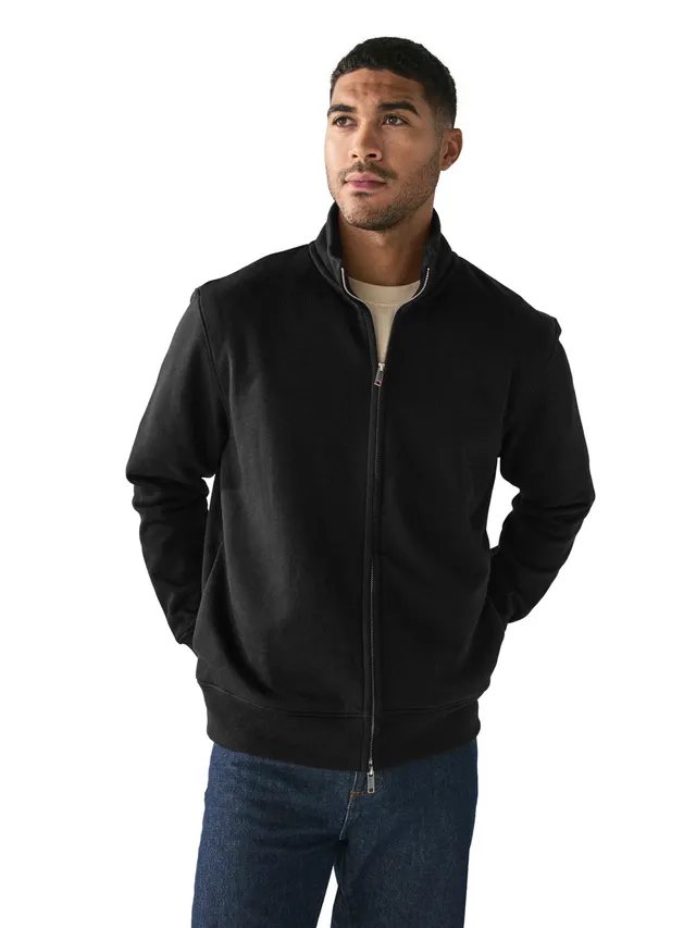 Next felpa zip uomo XL collo imbuto jersey cotone
