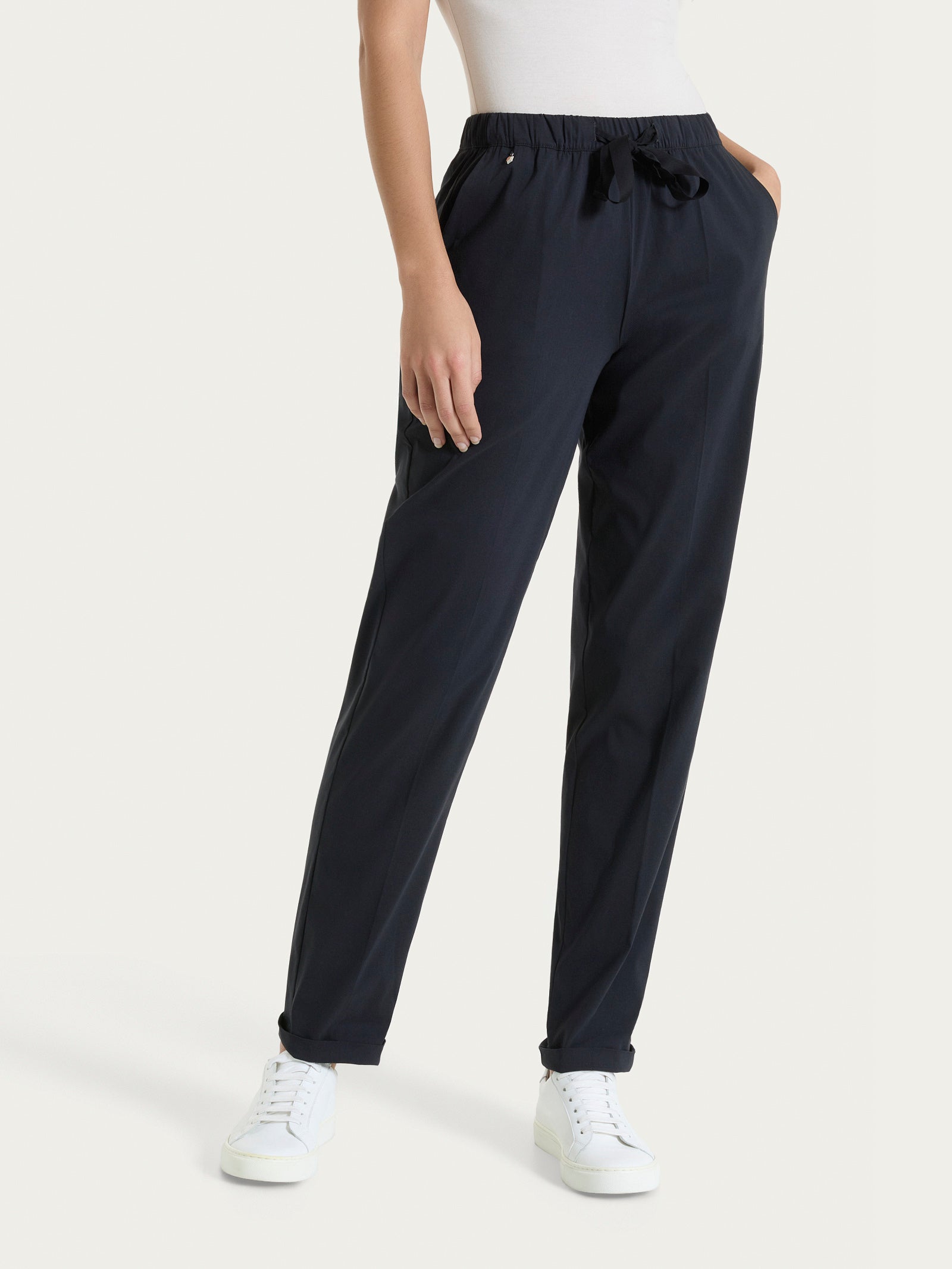 Ragno Super Fresh pantalone jogger Nero baggy cotone