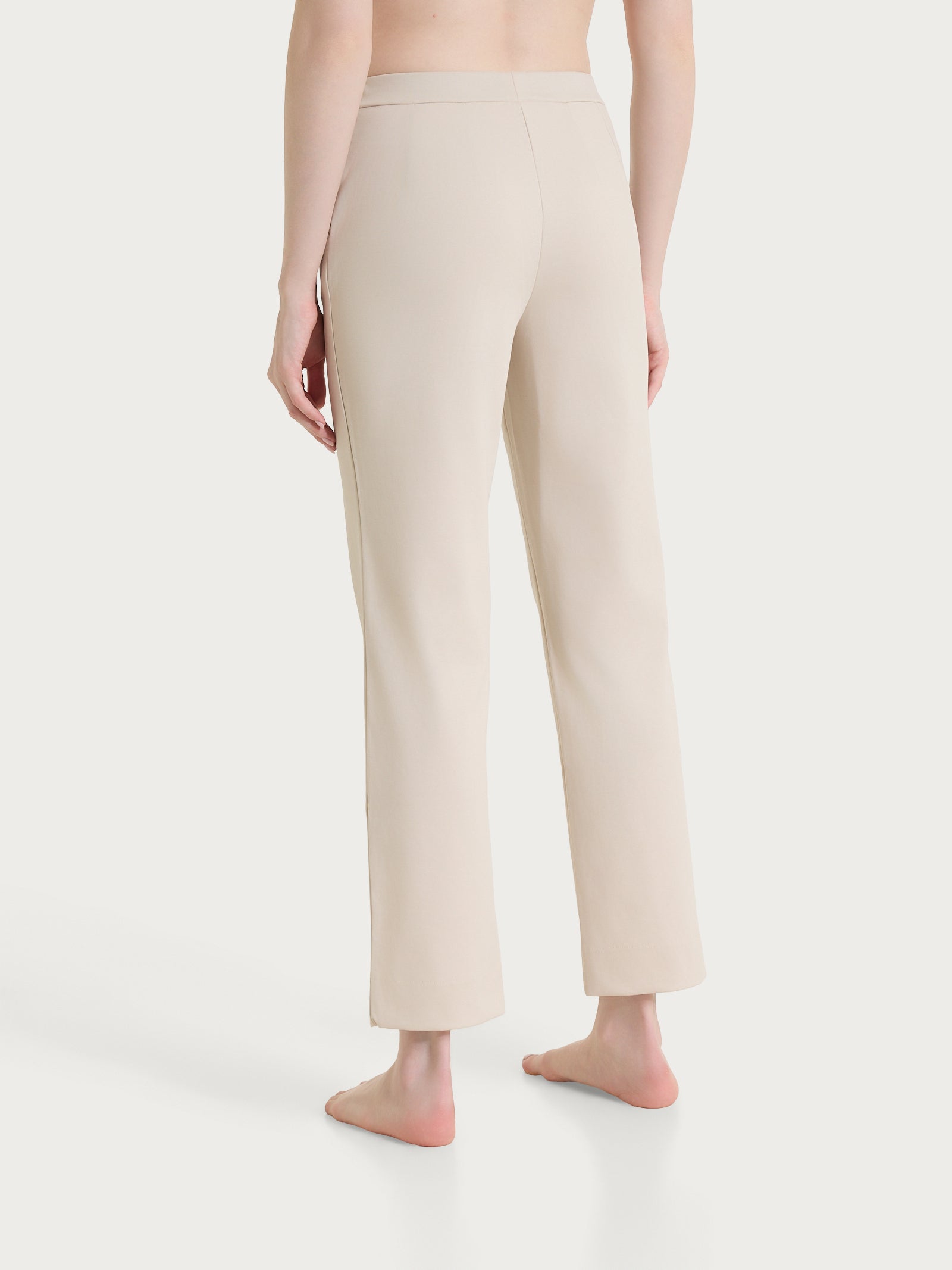 Ragno Jersey Cotone pantalone dritto champignon tasche