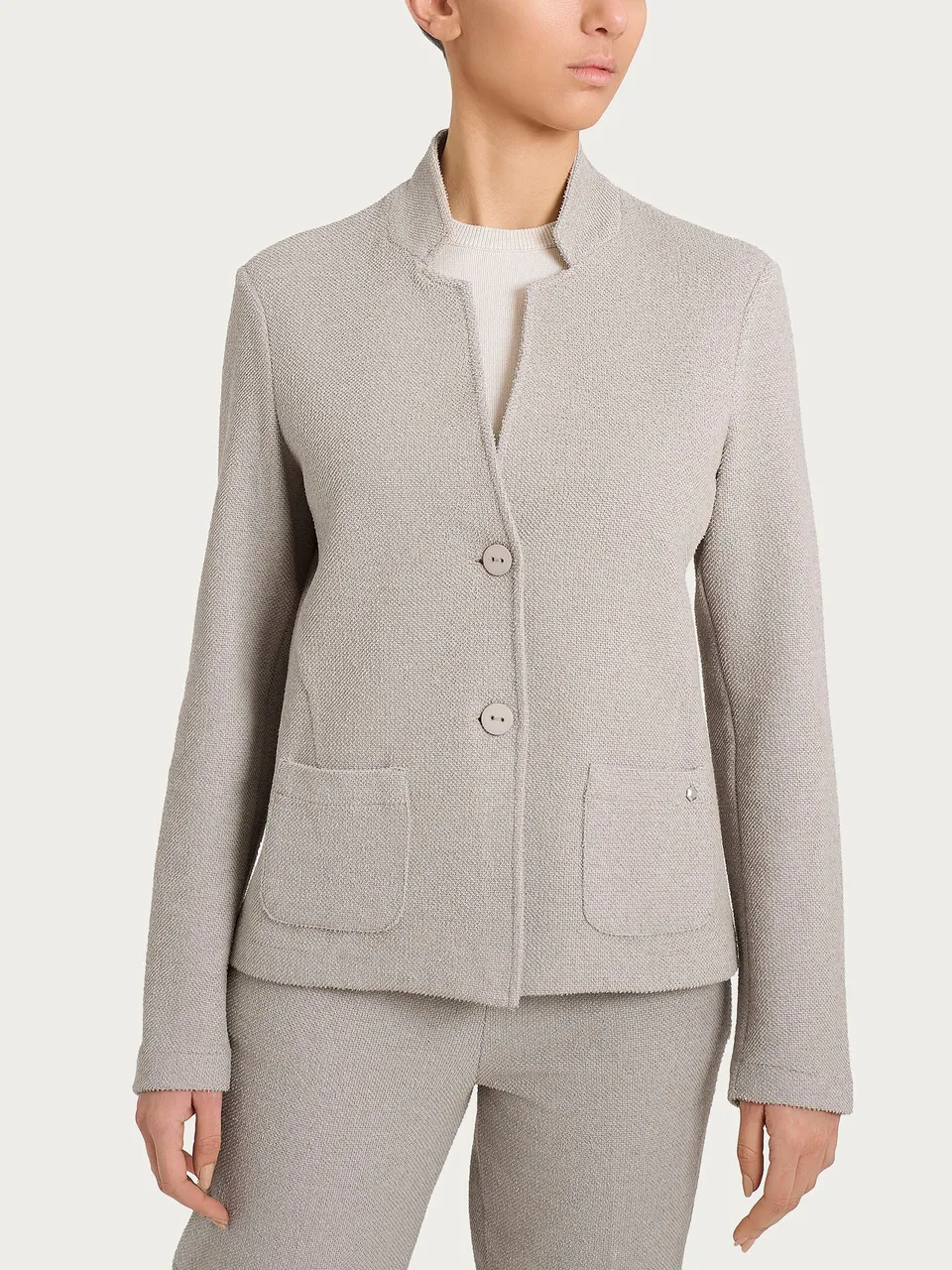 Ragno Relaxed Wardrobe blazer corto giacca String Mel calda