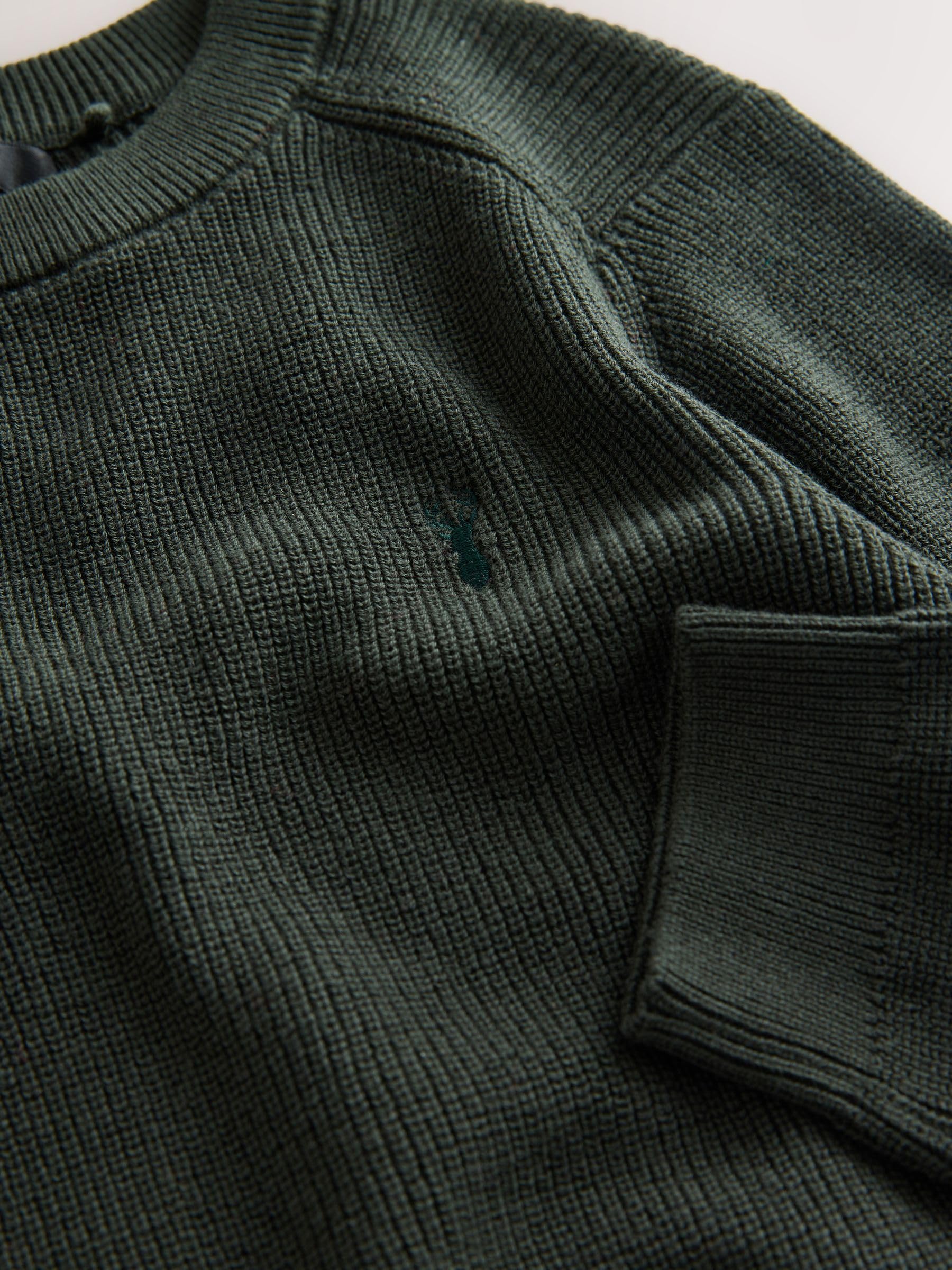 NEXT maglione bambino girocollo 140 cotone cervo