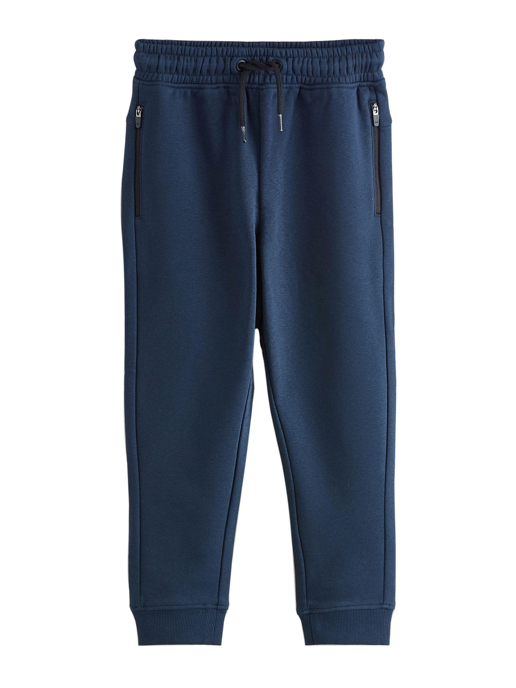 Next Ragazzo 3 Pantaloni Jogging Slim Zip 152 comodi