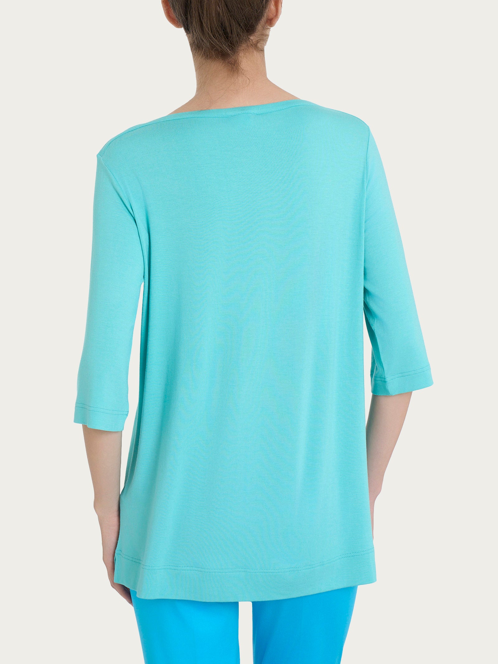 Ragno Viscosa Summer maglietta manica 3/4 pool blue jersey
