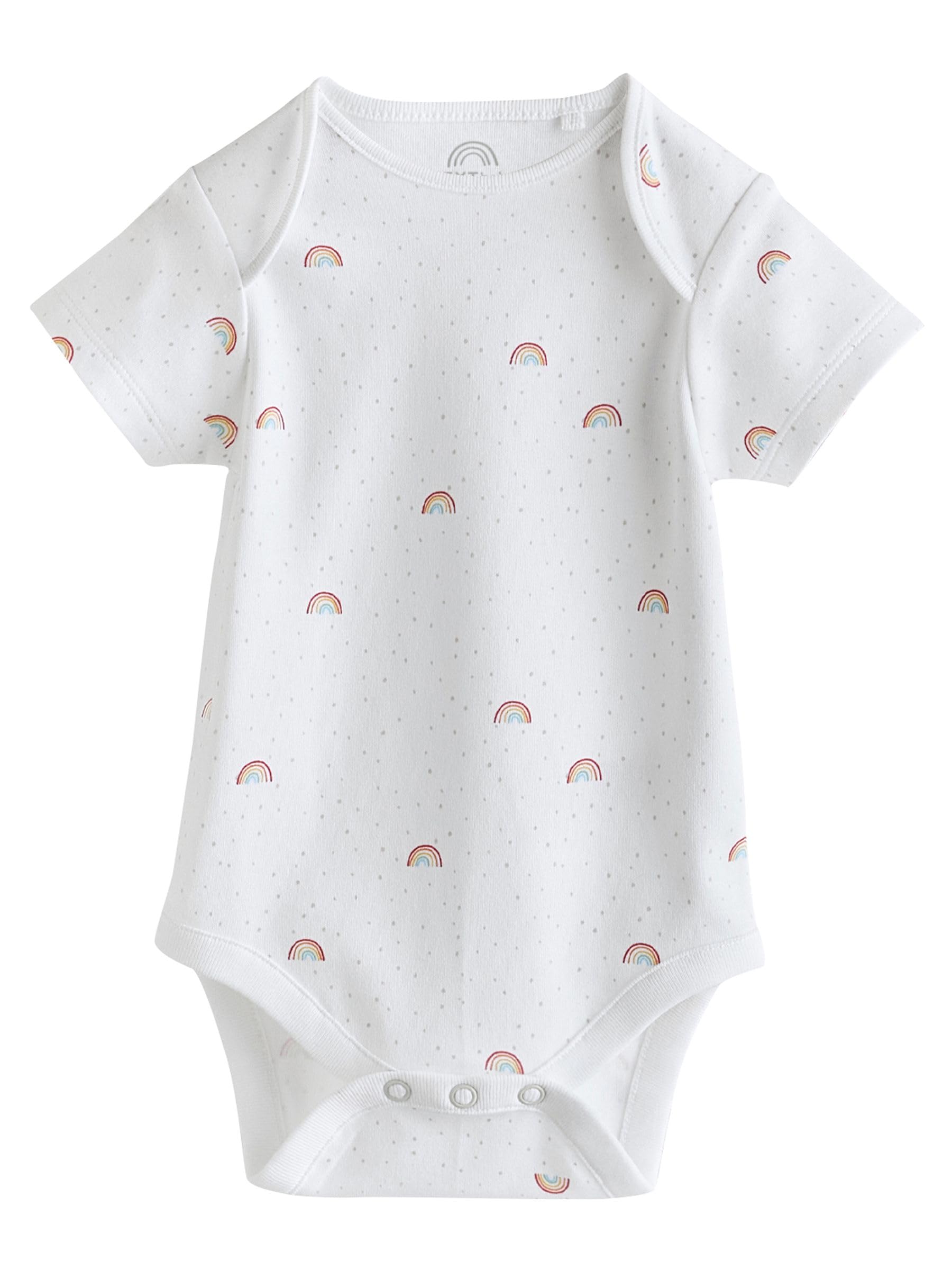 Geo Next Body Maniche Corte Neonato 5 Pezzi Cotone