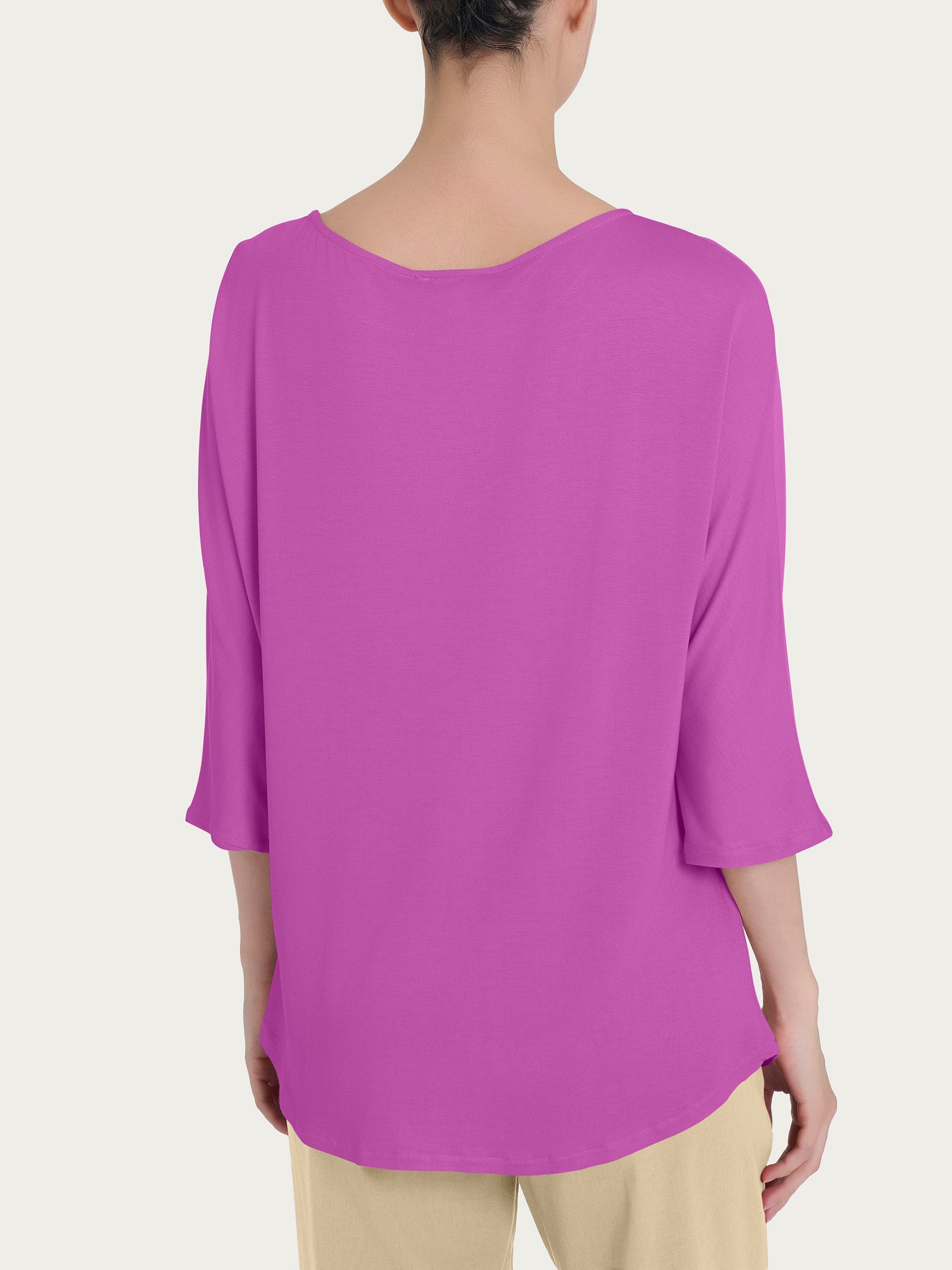 Ragno Viscosa Kimono 3/4 Maglietta Cattleya Fluida