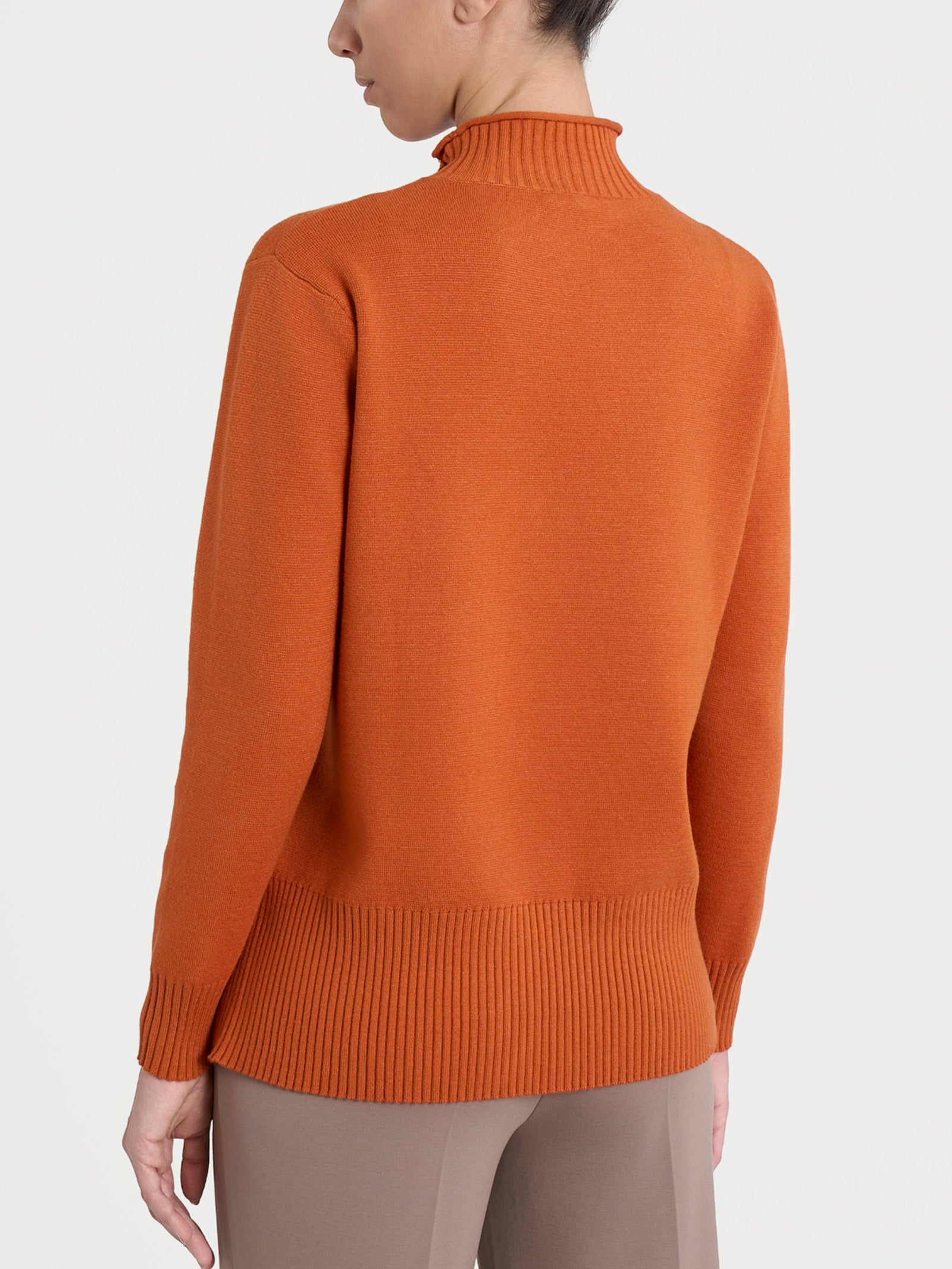 Ragno Super Soft lupetto Rust misto viscosa