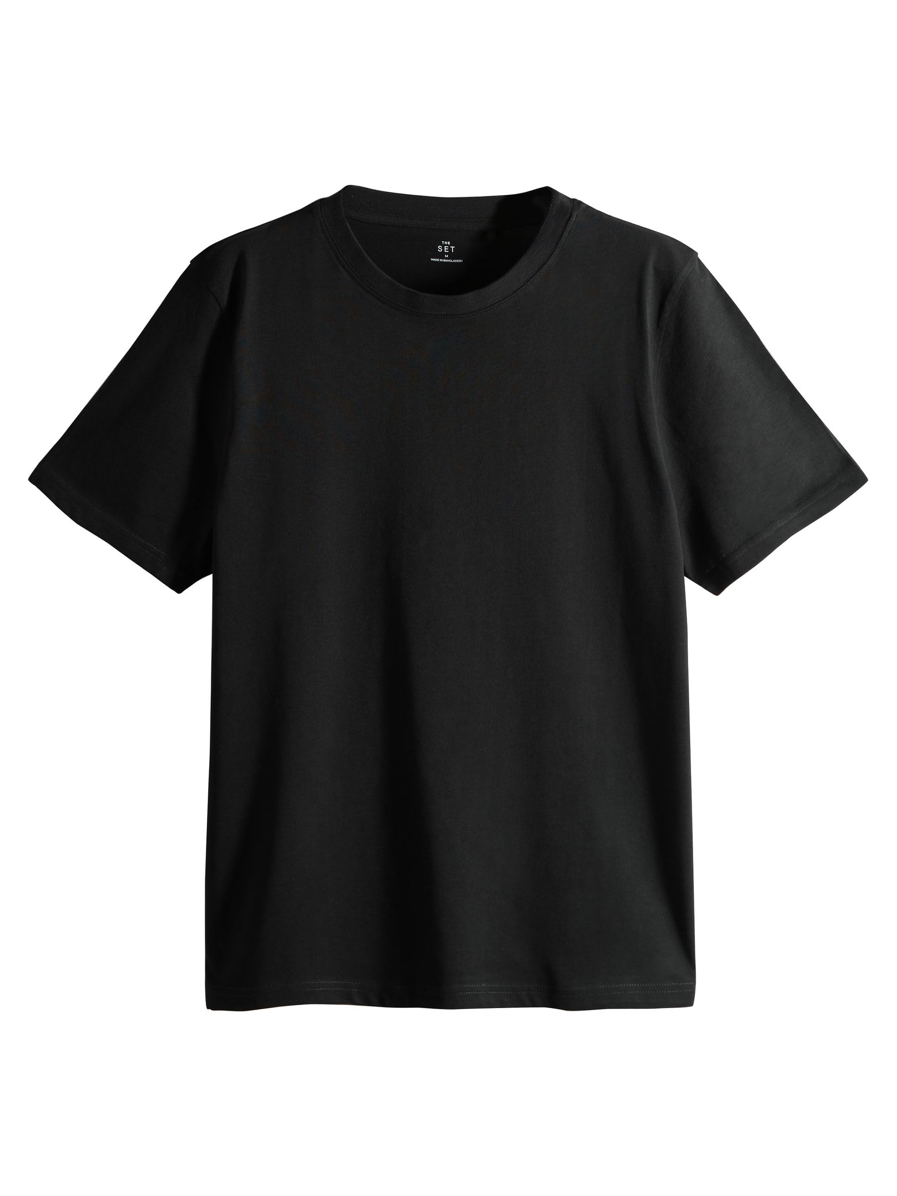Geo Next THE SET T-Shirt Regular Manica Corta Uomo 4 Pezzi neri