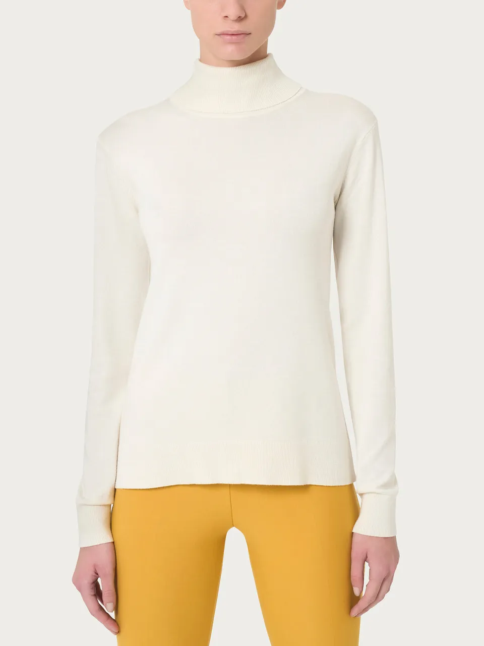 Ragno Four Seasons lupetto maglione avorio Ivory