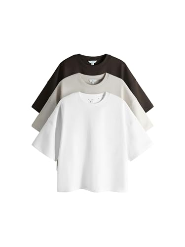 Geo Next The Set t-shirt donna taglio quadrato confezione da 3
