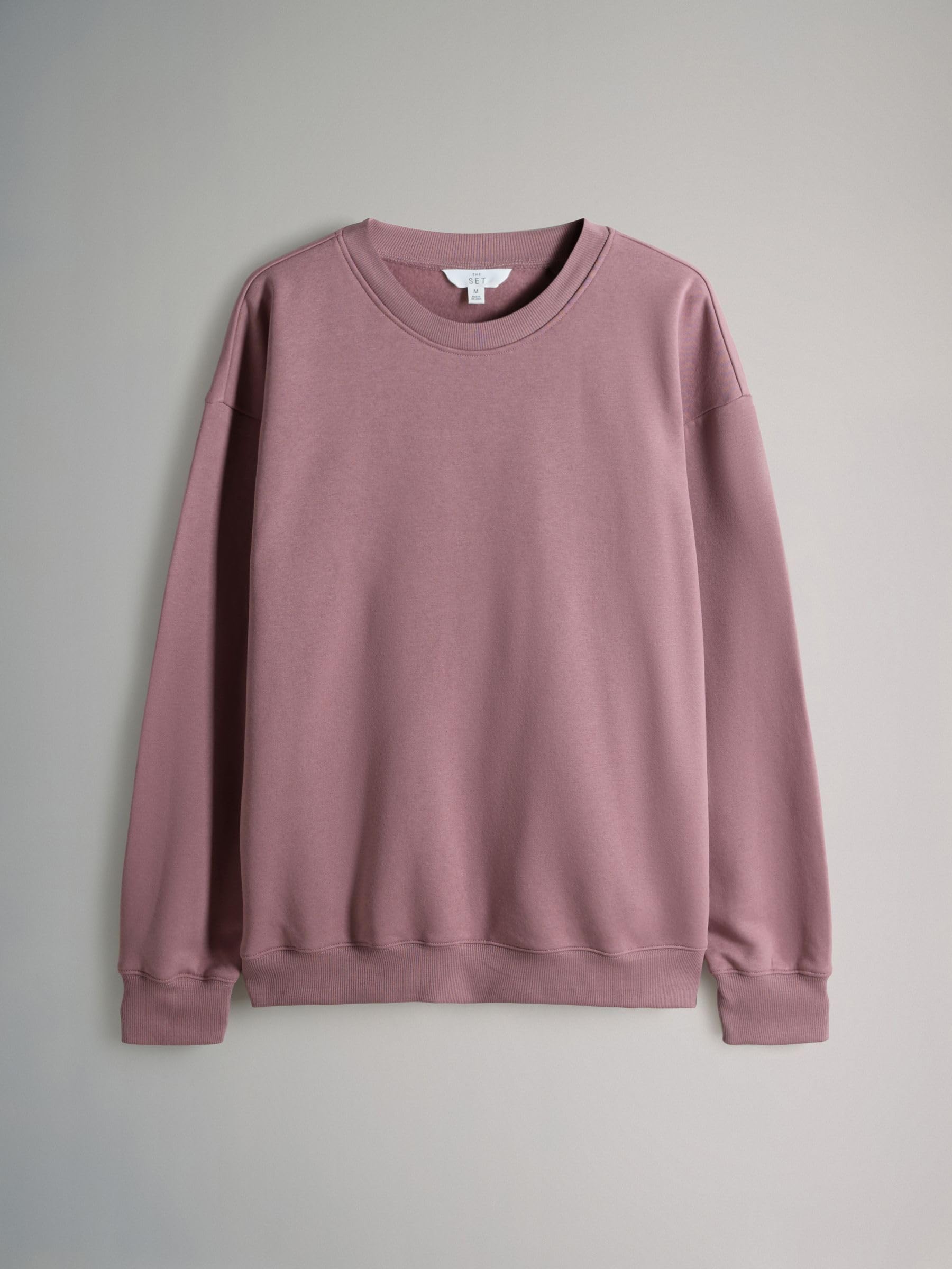 The Set felpa girocollo donna 4 pezzi morbida