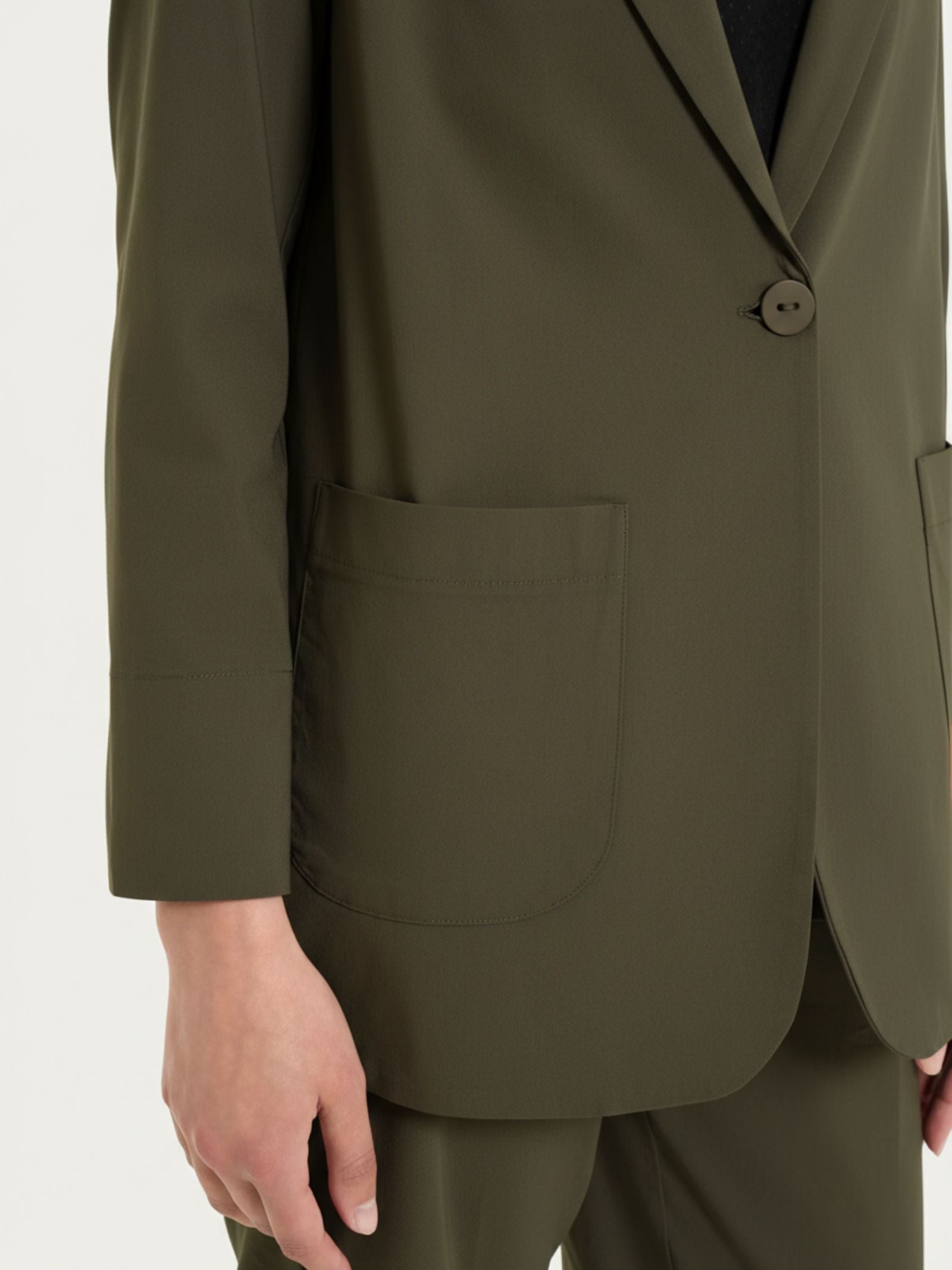 Ragno Super Fresh Blazer donna Dark Olive leggero