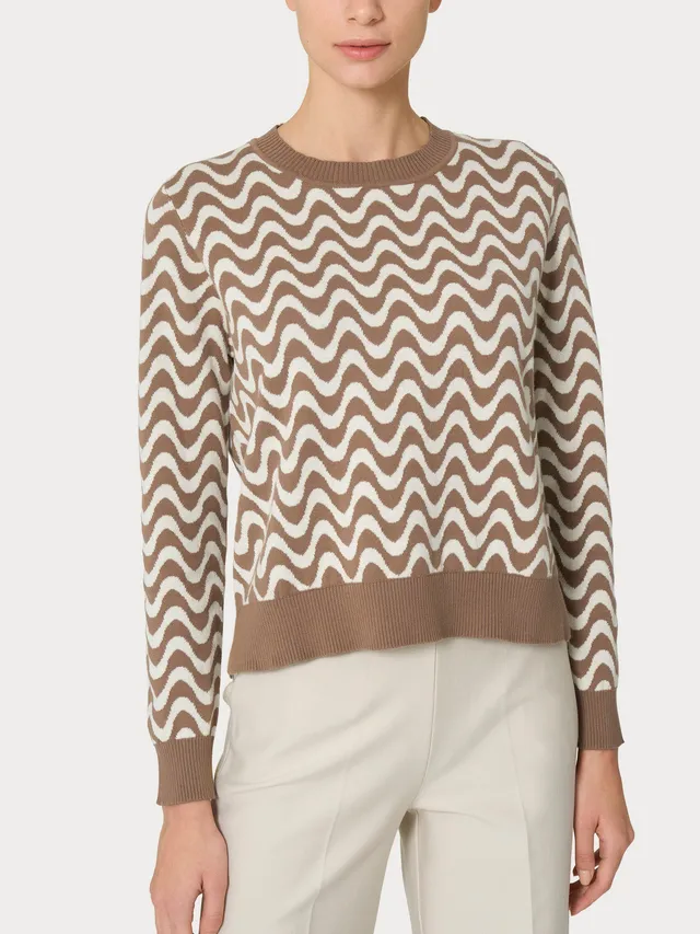 Ragno Winter Cotton Maglia Corta Girocollo Fant. Pine Bark