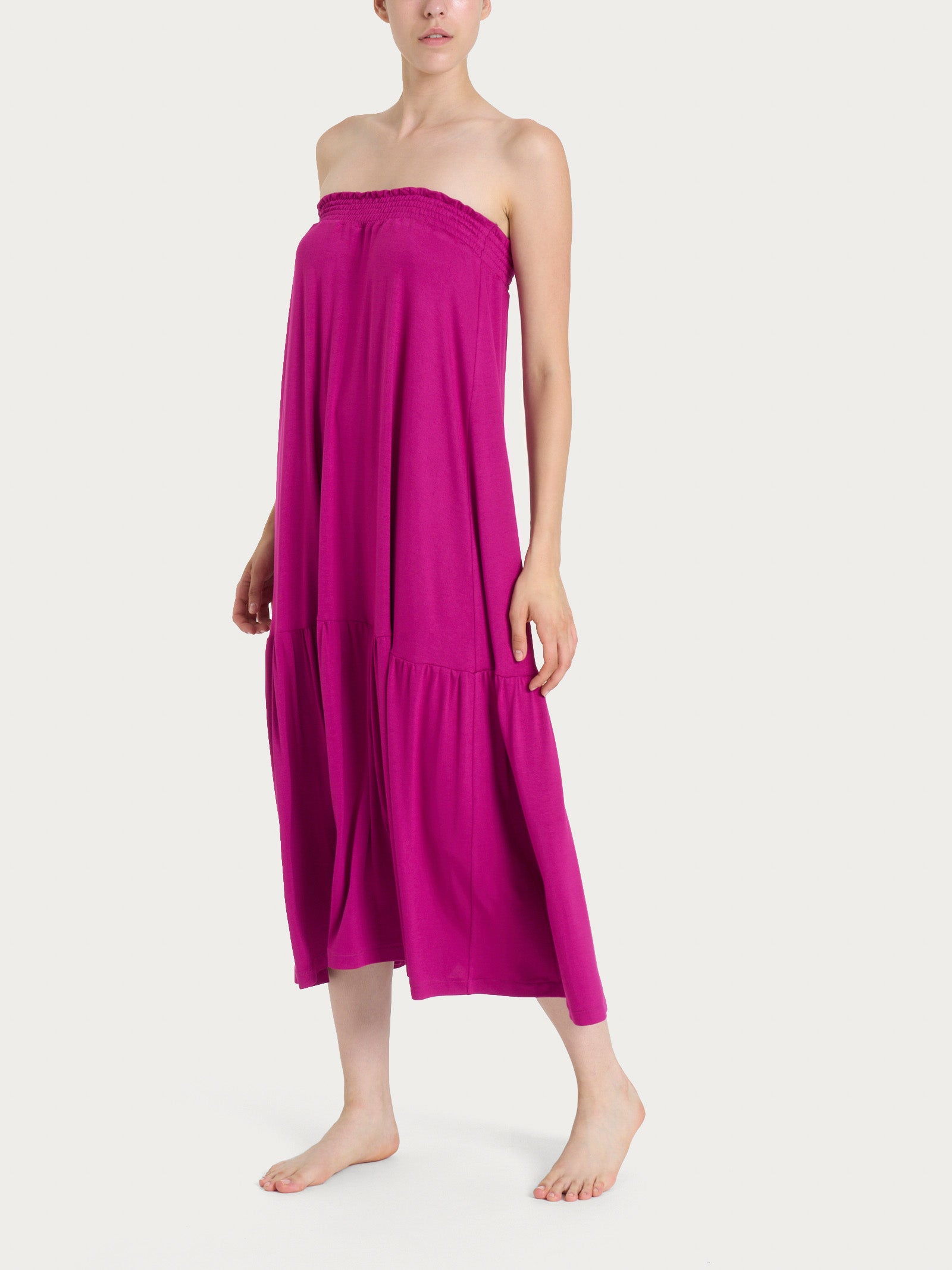 Ragno Viscosa Summer Gonna Lunga Wild Aster