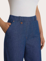 Ragno Super Denim jeans cropped larghi denim jeans