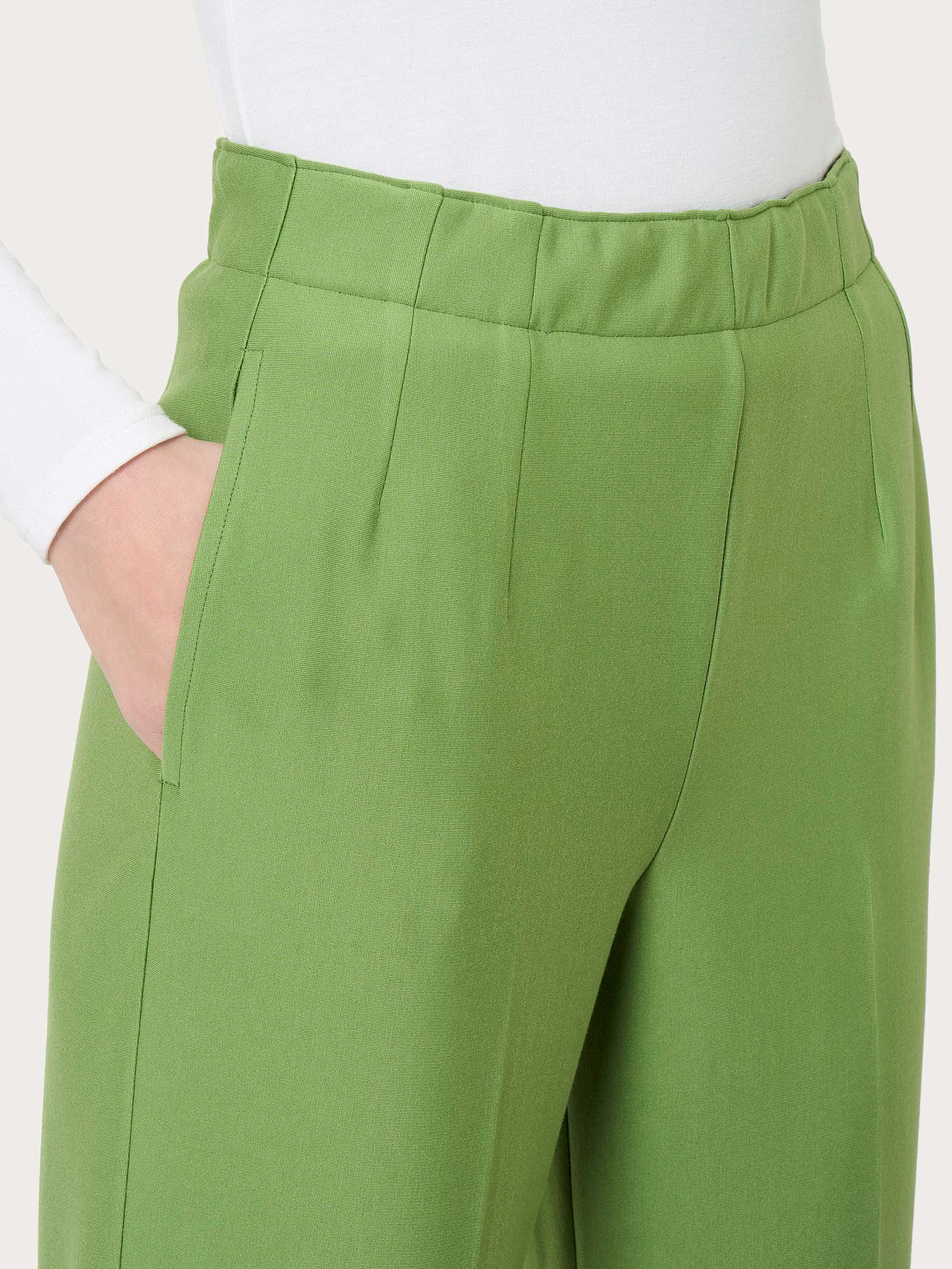 Ragno Compact pantalone carota Piquant Green