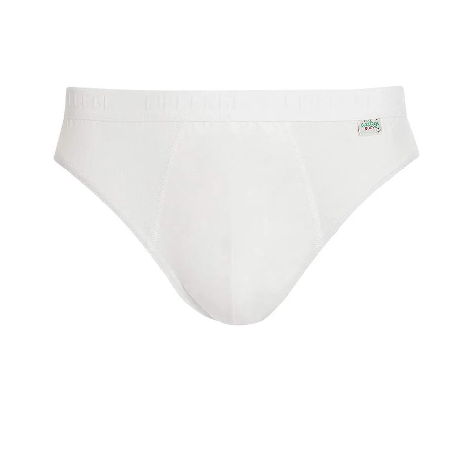 Lady C Filo di Scozia Scoperto slip uomo 6pz cotone