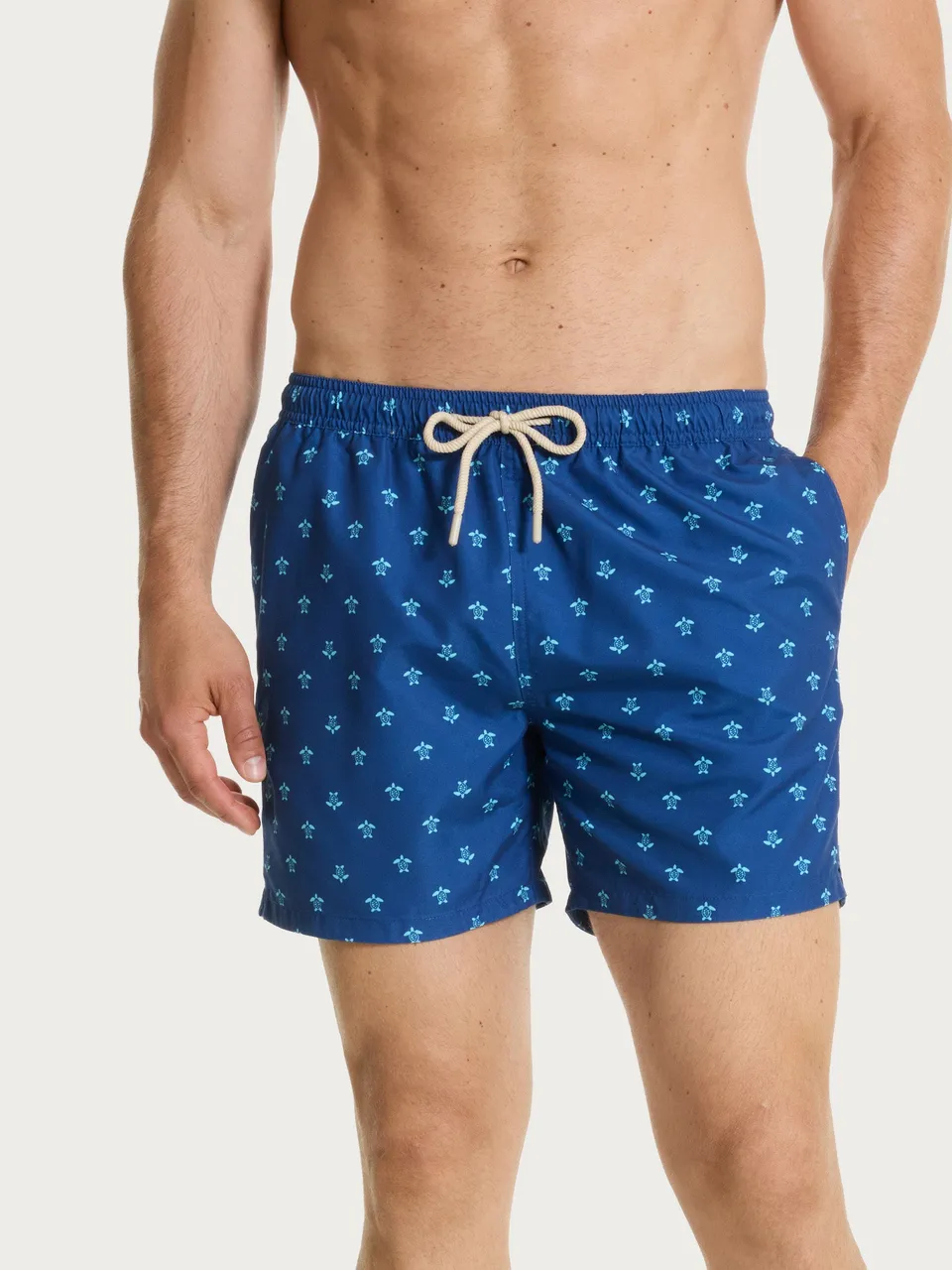 Ragno Mare costume boxer uomo leggero fantasia aruba blue