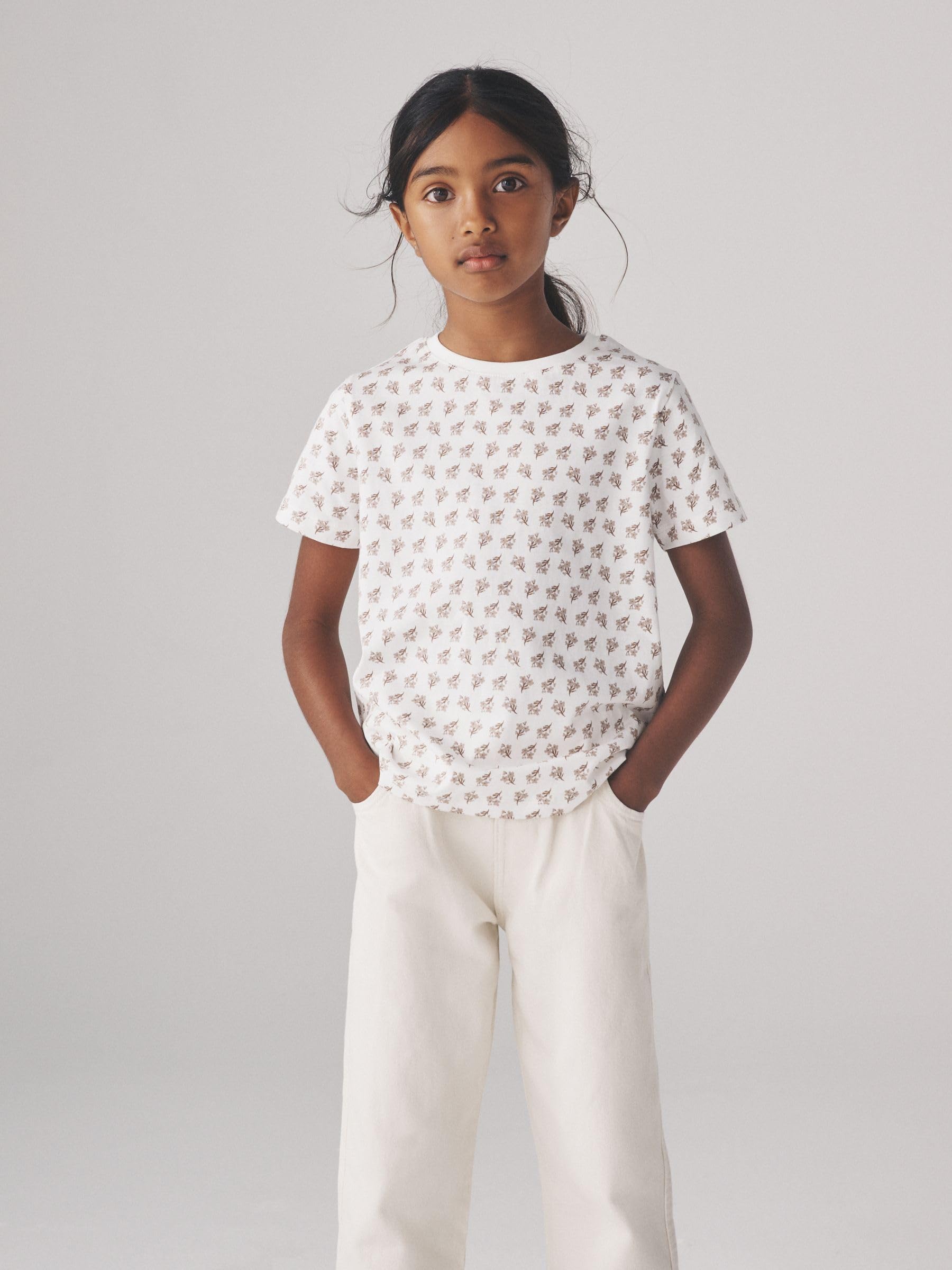 Next The Set T-shirt bambina 5 pezzi skater manica corta