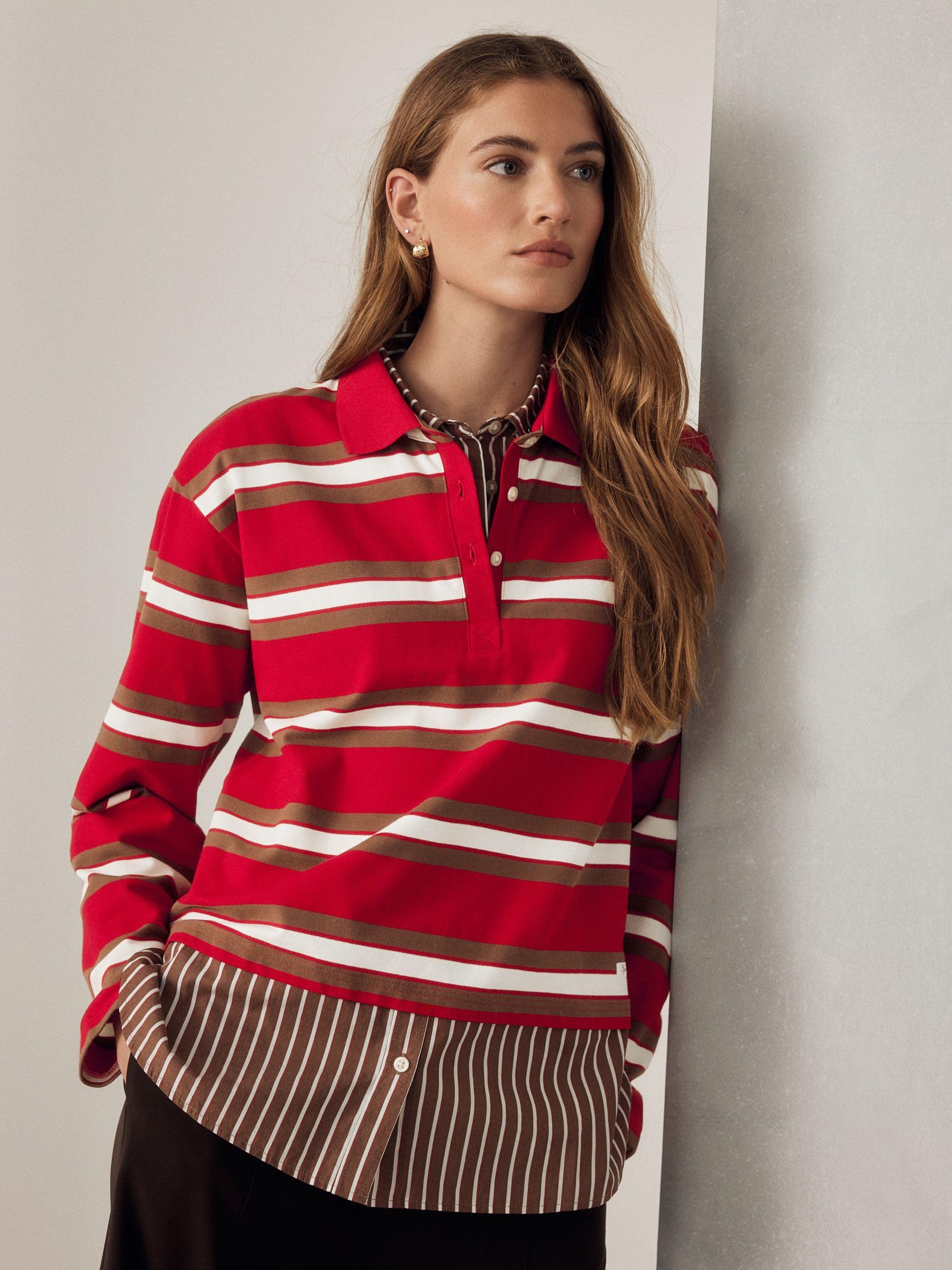 Next Polo a Righe a Strati Donna S comoda